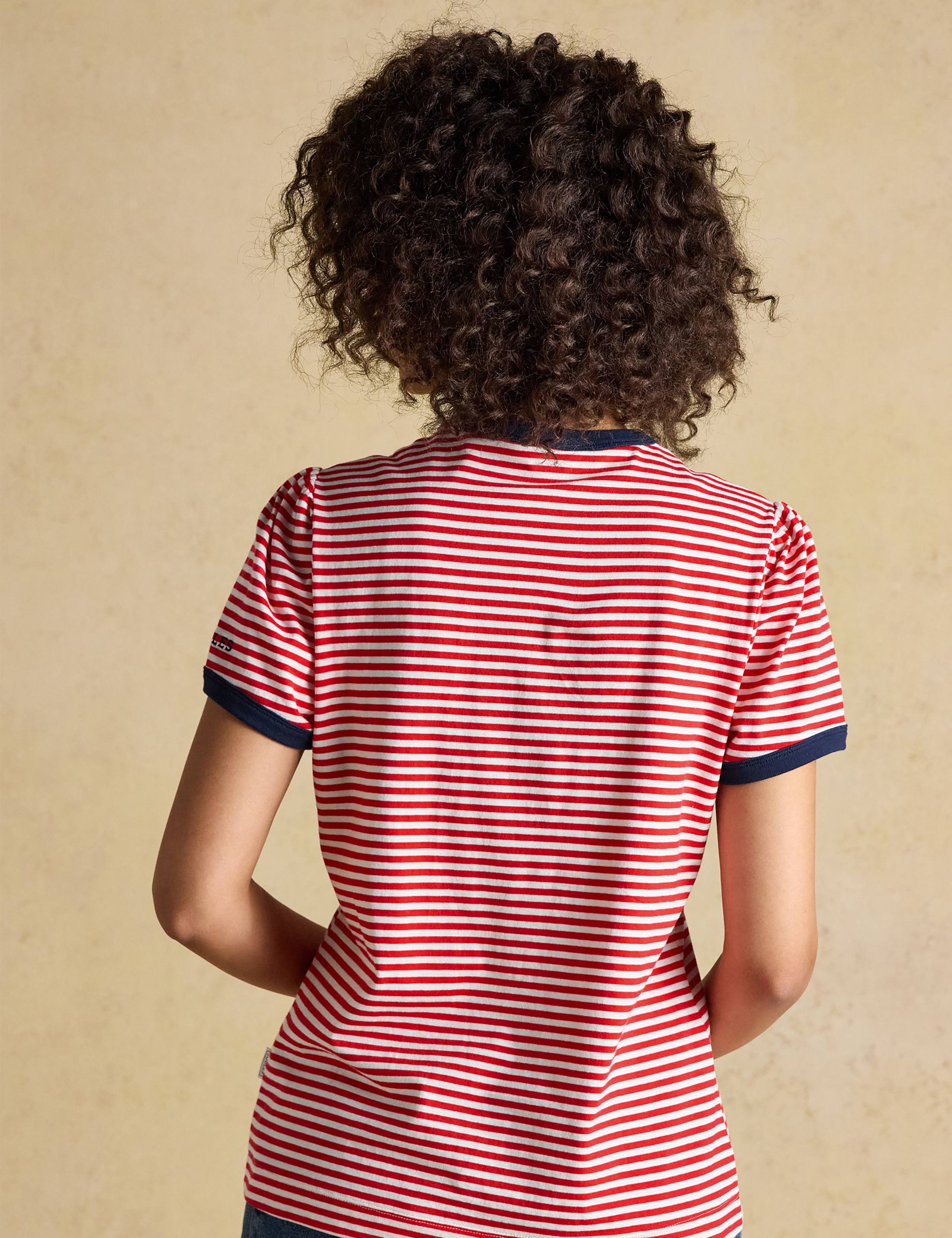 Pure Cotton Striped T-Shirt 4 of 6