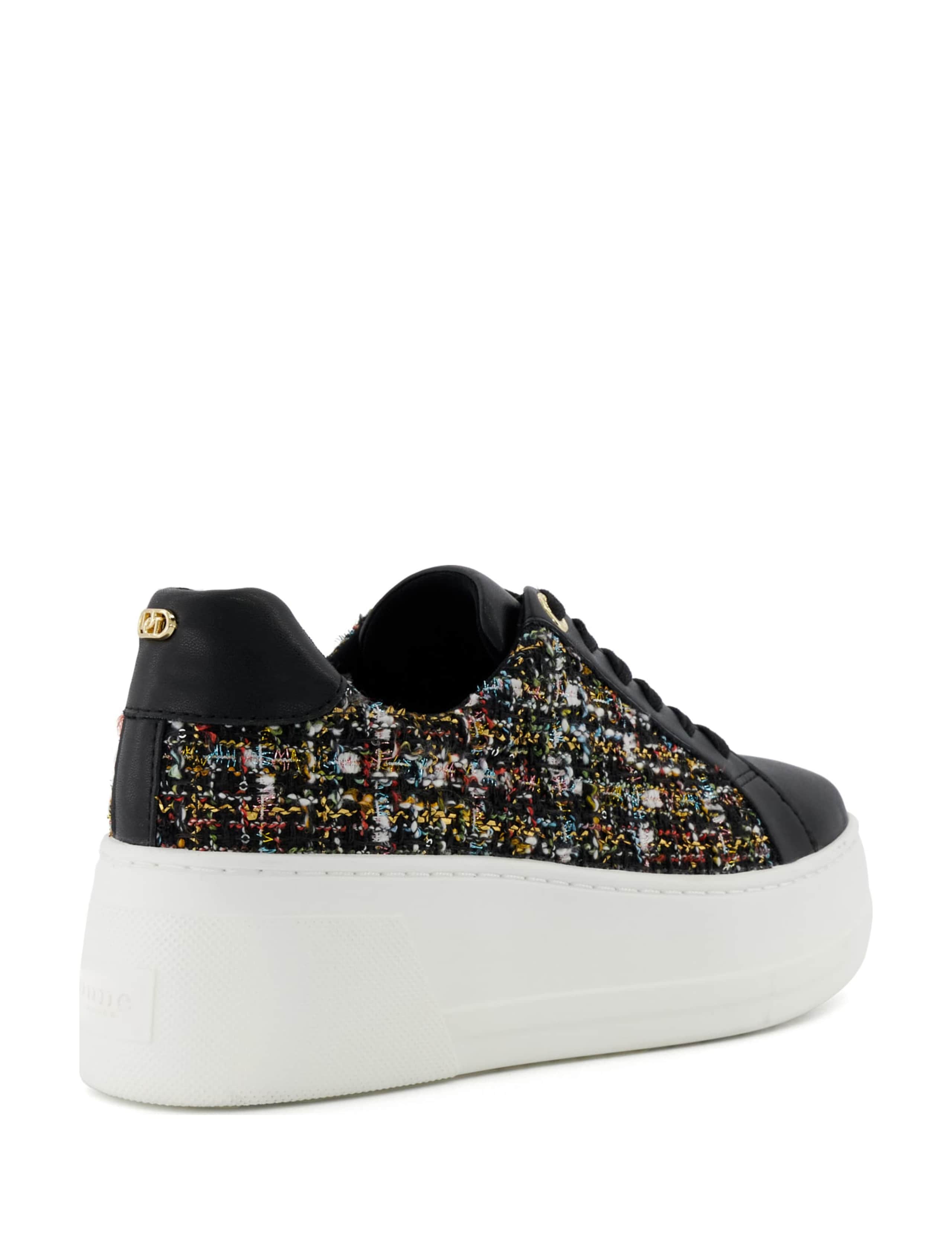 Leather Lace Up Chunky Trainers 4 of 5