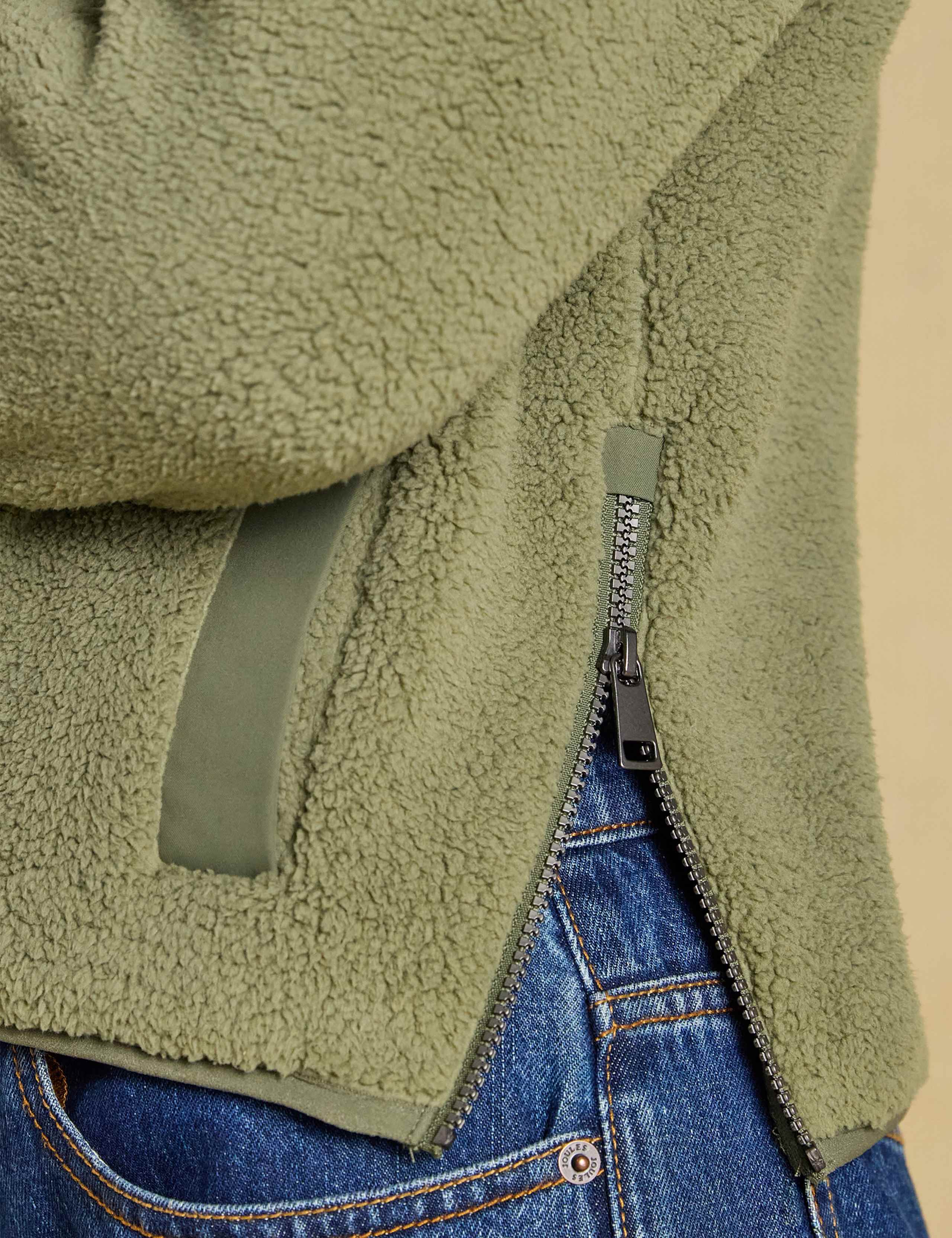 Cropped Quarter Zip Fleece 2 of 8