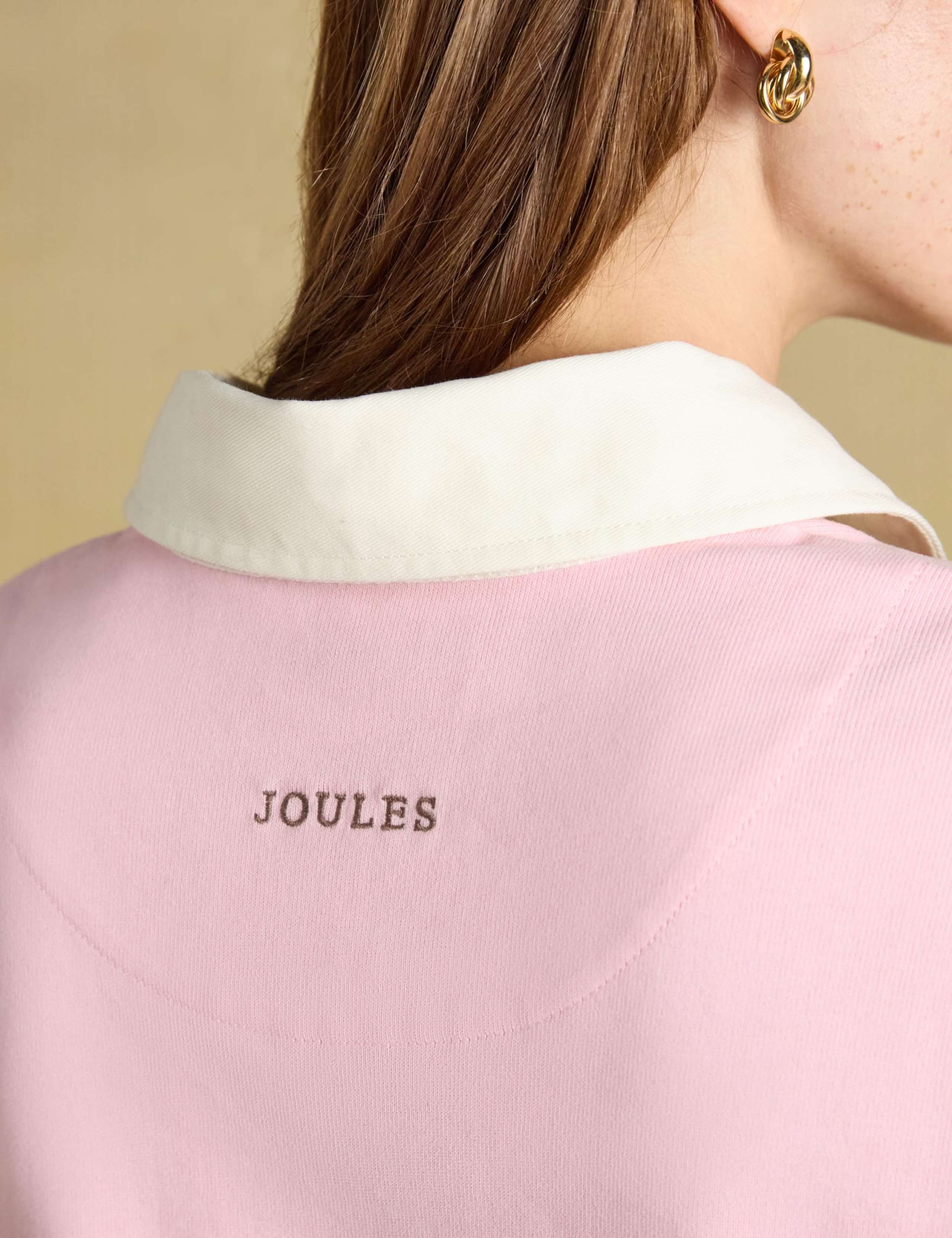 Pure Cotton Colour Block Rugby Top 4 of 10