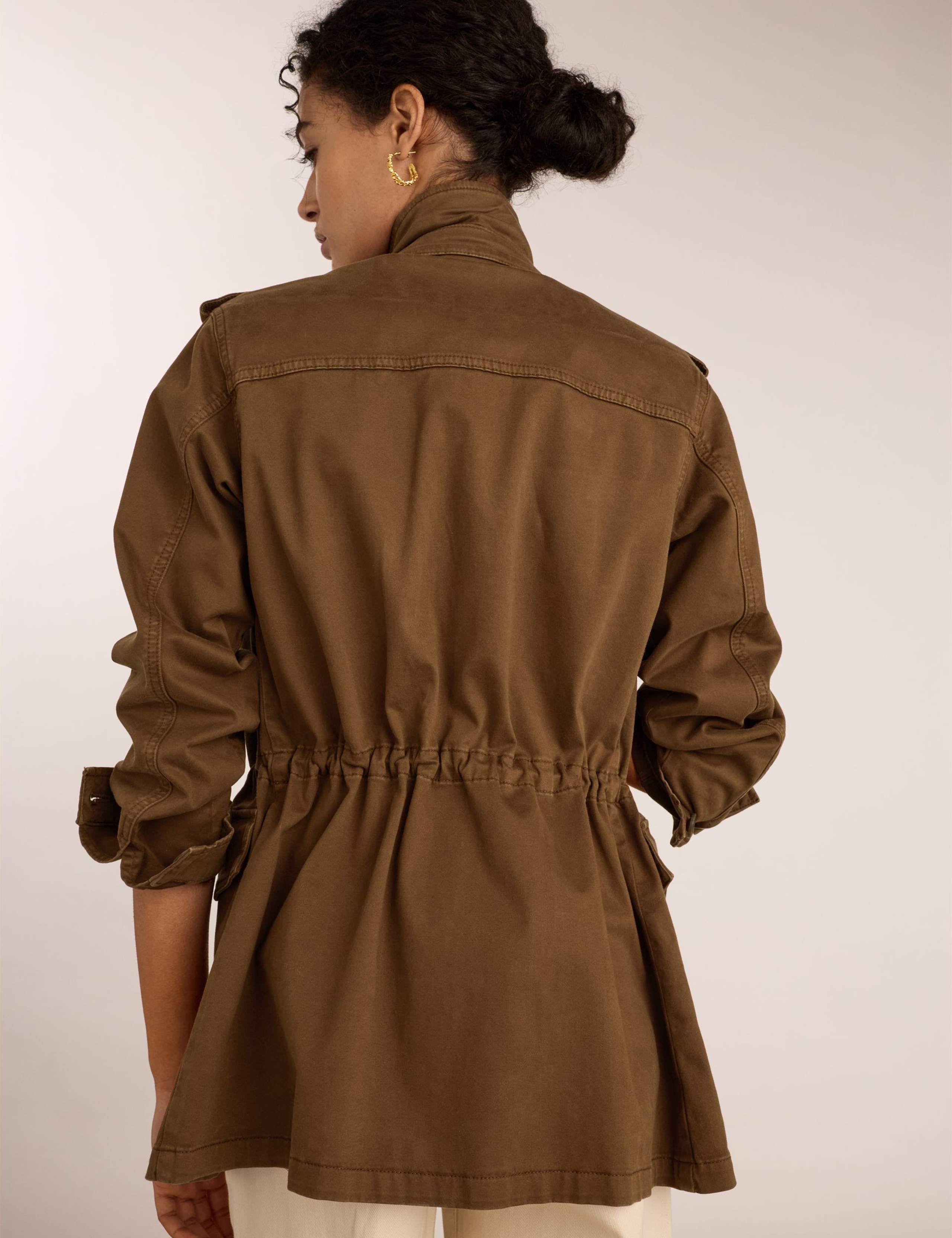 Cotton Rich Collared Utility Jacket 4 of 7