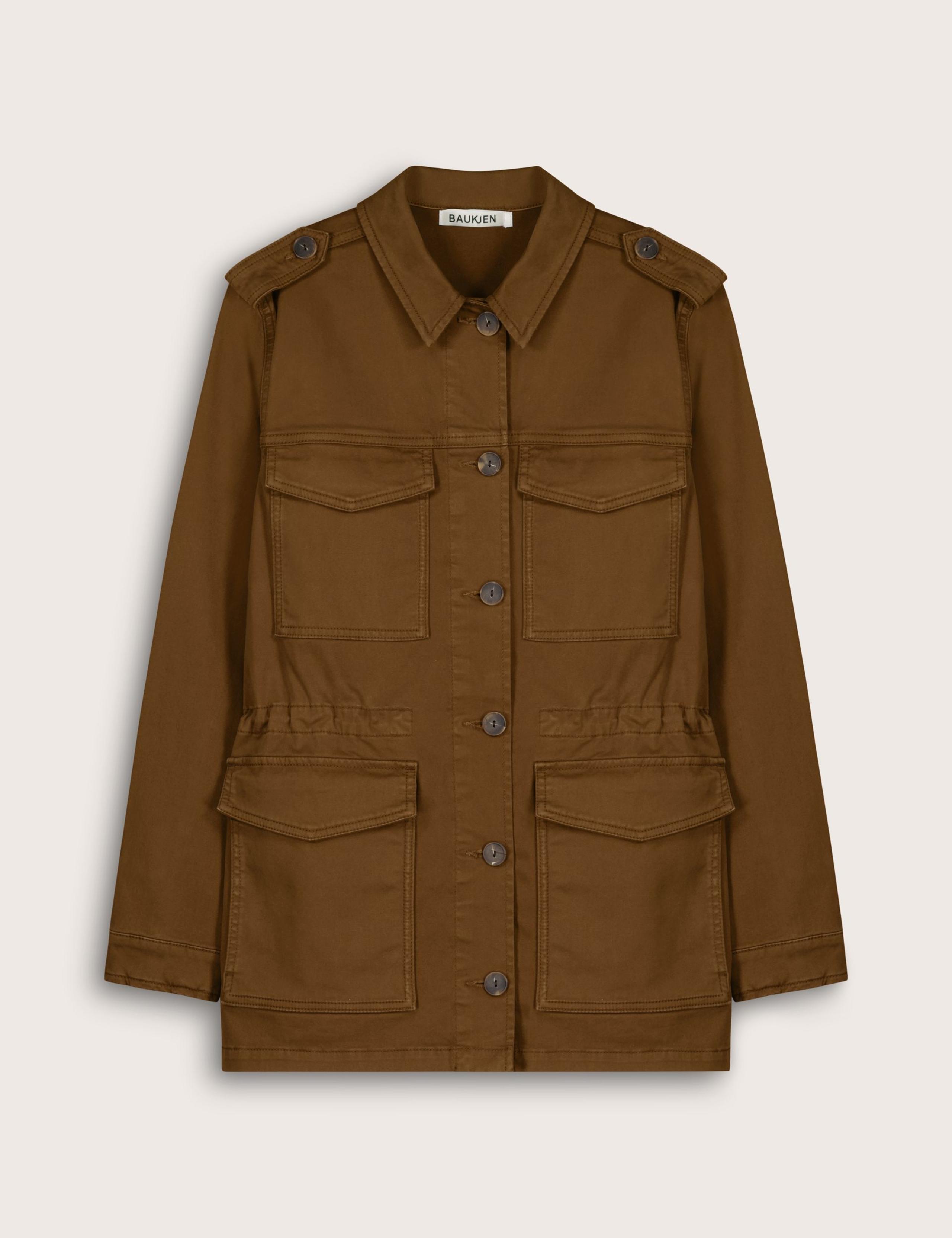 Cotton Rich Collared Utility Jacket 2 of 7