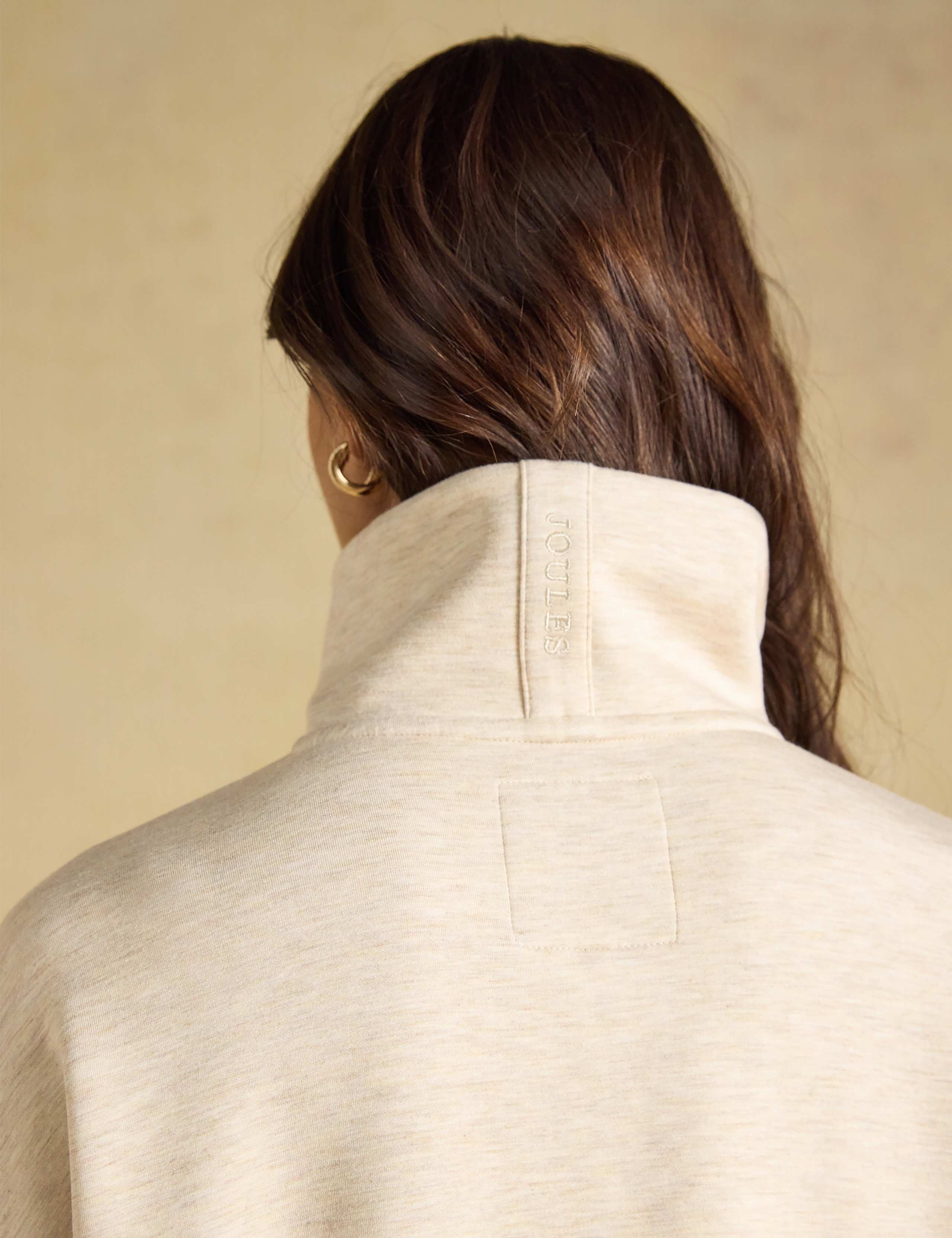 Funnel Neck Quarter Zip Sweatshirt 4 of 7