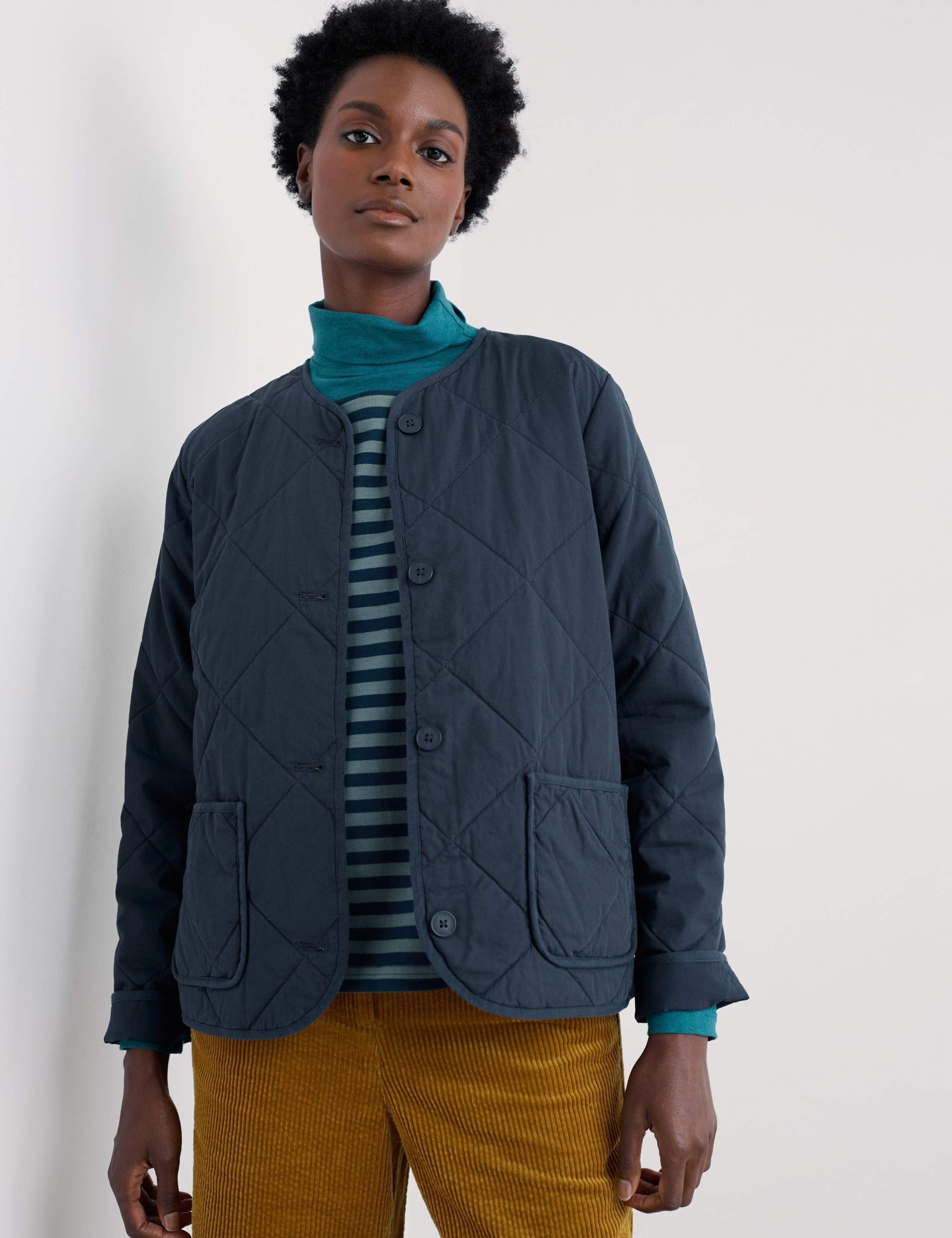 Pure Cotton Quilted Jacket 3 of 5