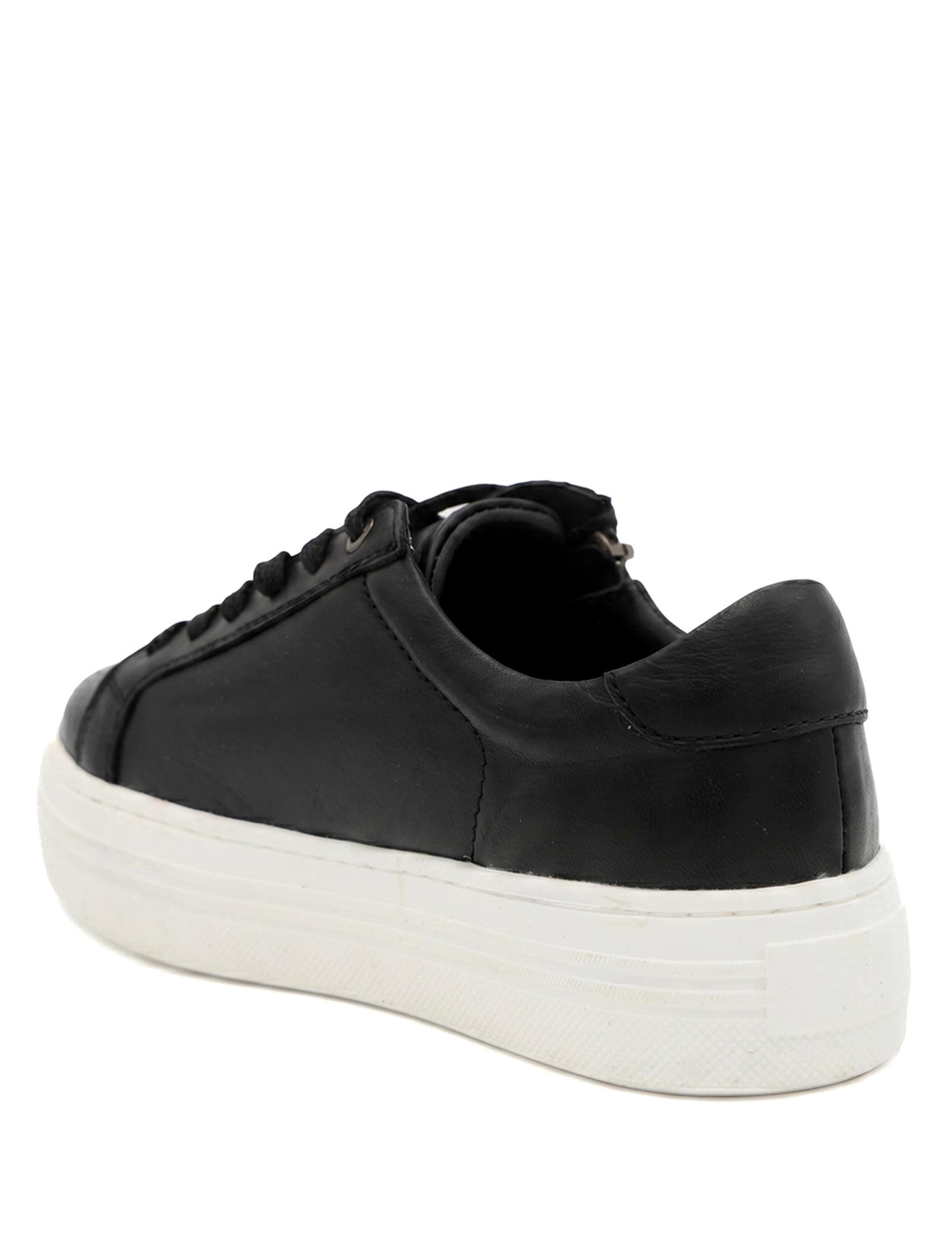 Amaliadawide Wide Fit Leather Trainers 5 of 6