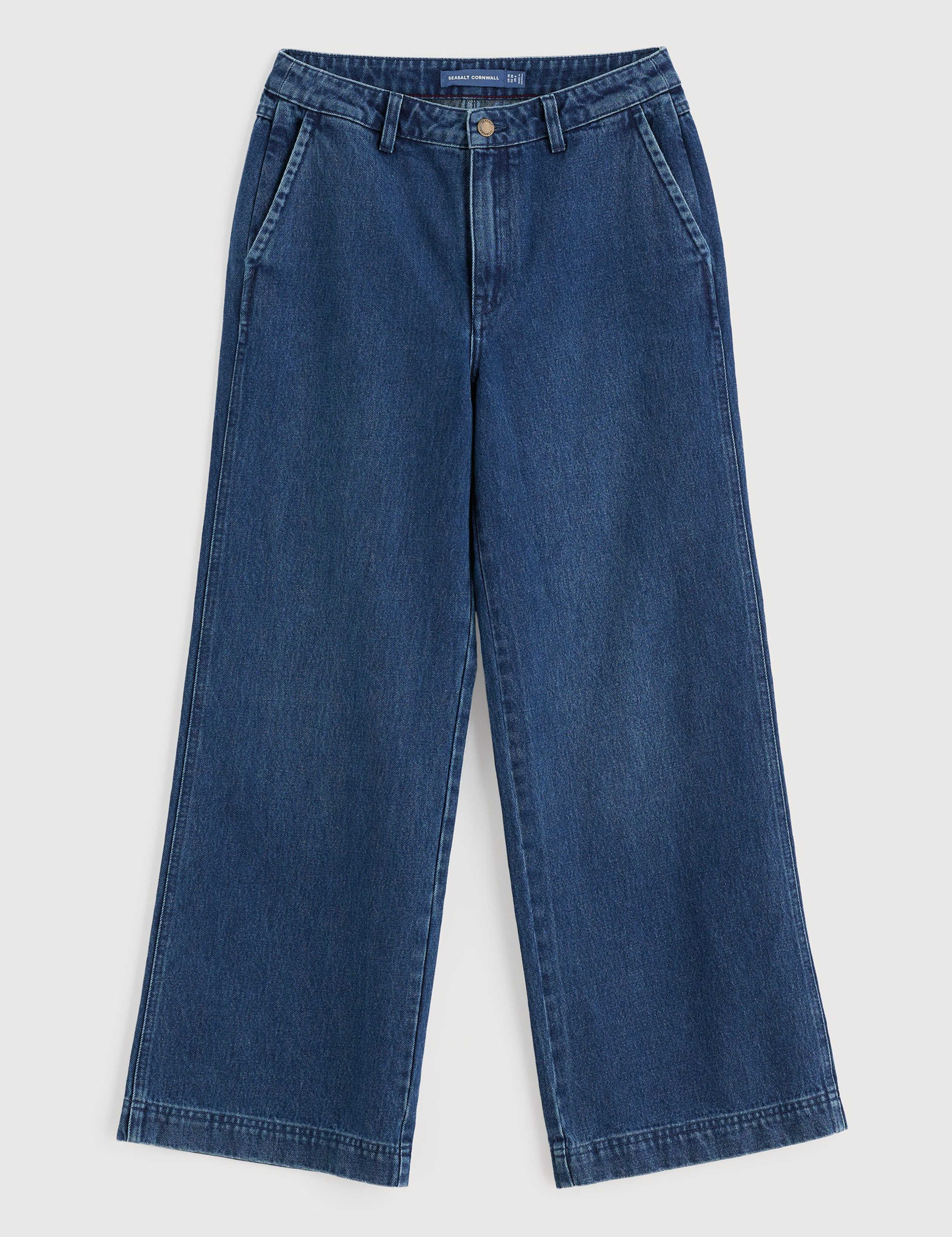 High Waisted Wide Leg Jeans 2 of 5