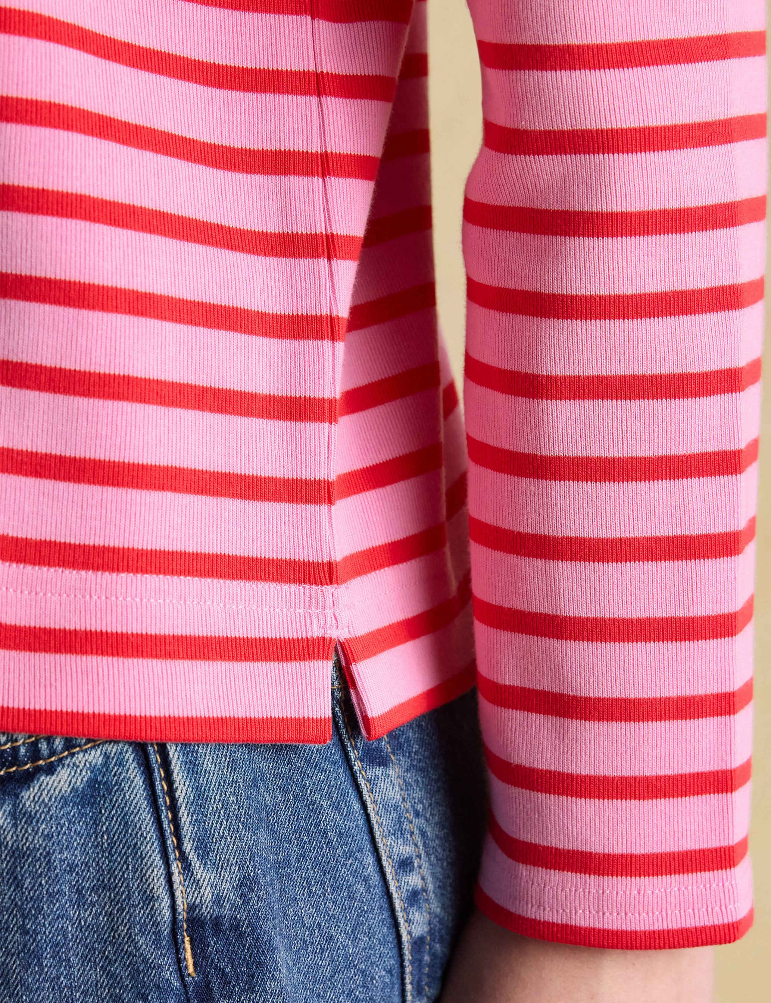 Pure Cotton Striped Top 7 of 7
