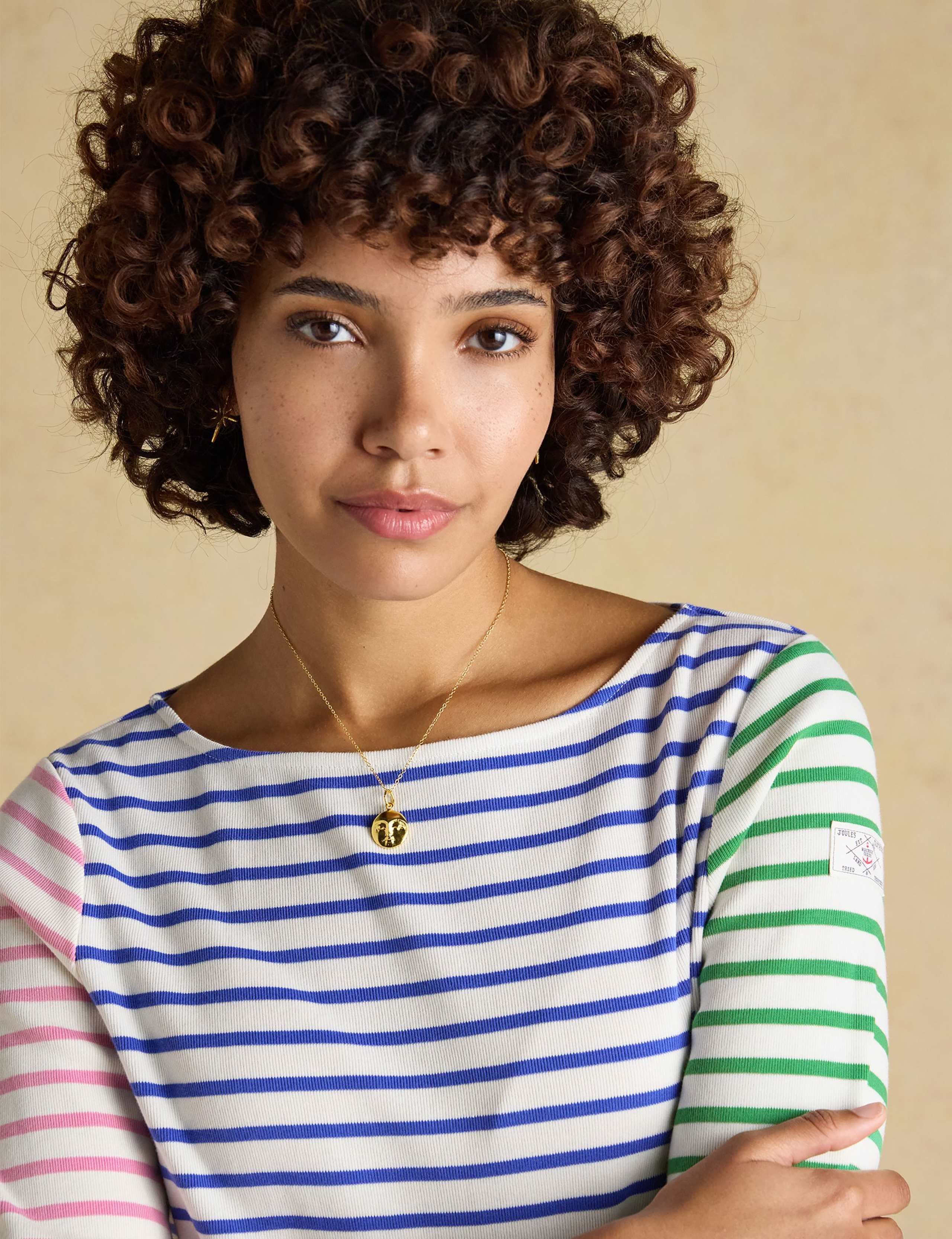 Pure Cotton Striped Top 6 of 8