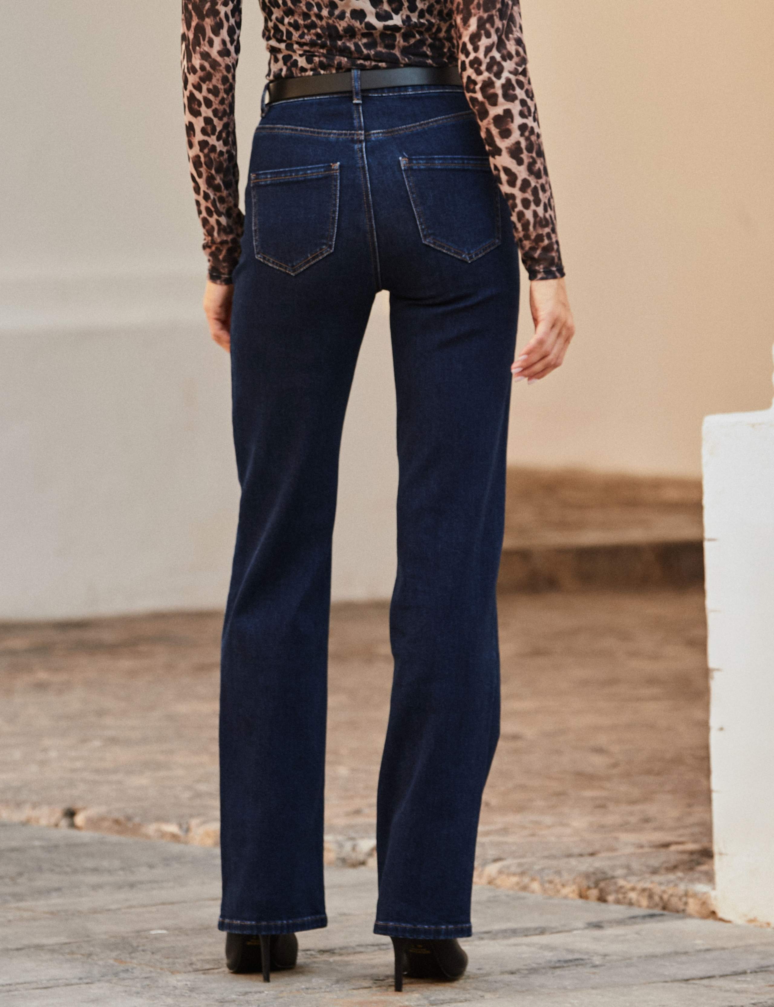 Mid Rise Wide Leg Jeans 6 of 6