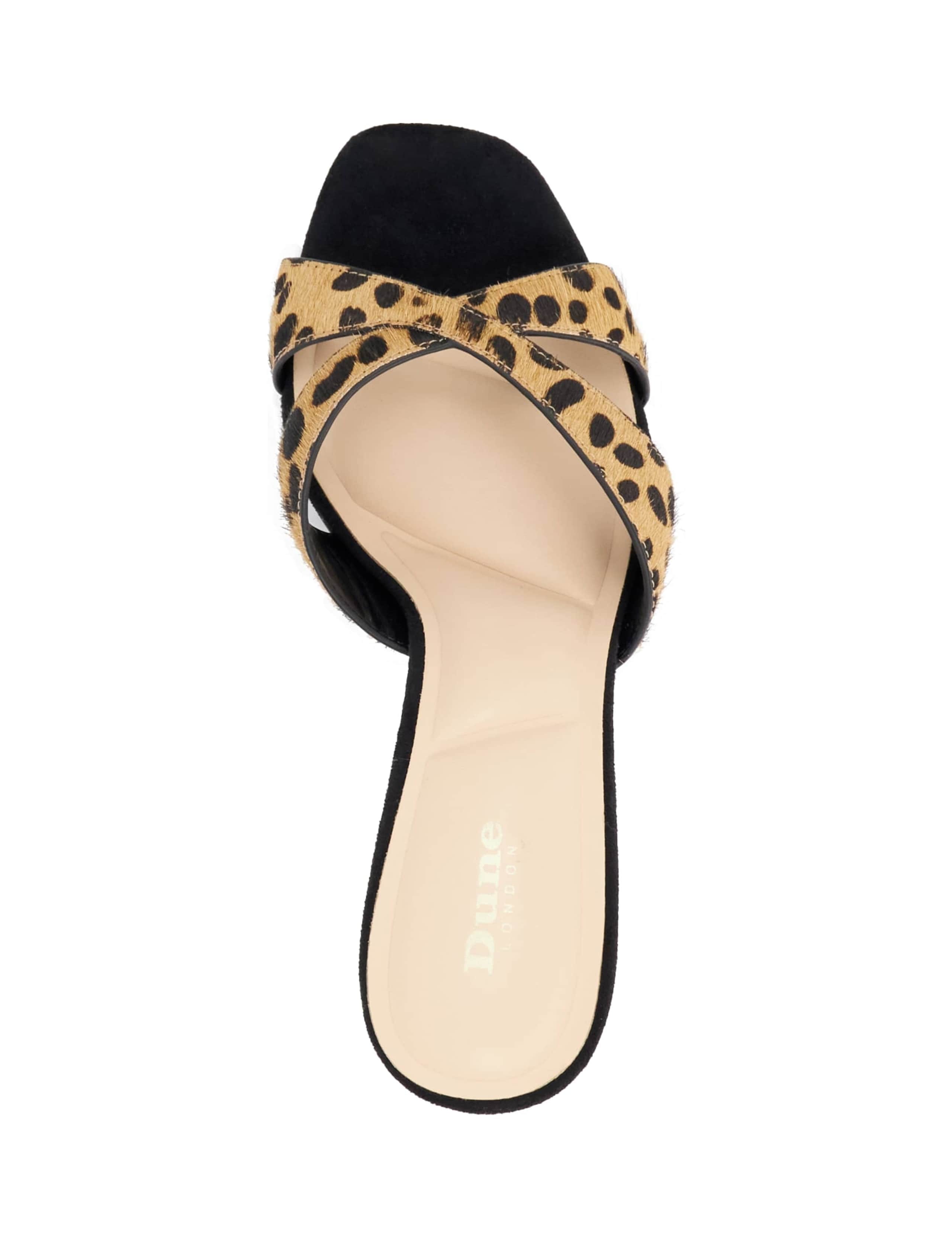 Animal Print Stiletto Mule Shoes 2 of 5