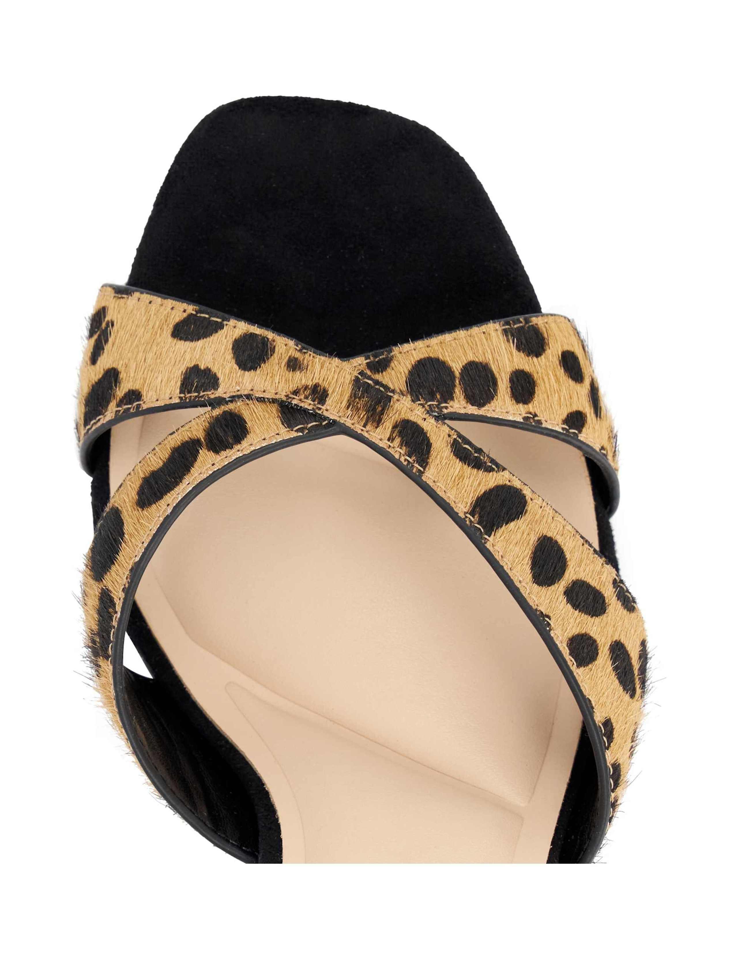 Animal Print Stiletto Mule Shoes 5 of 5