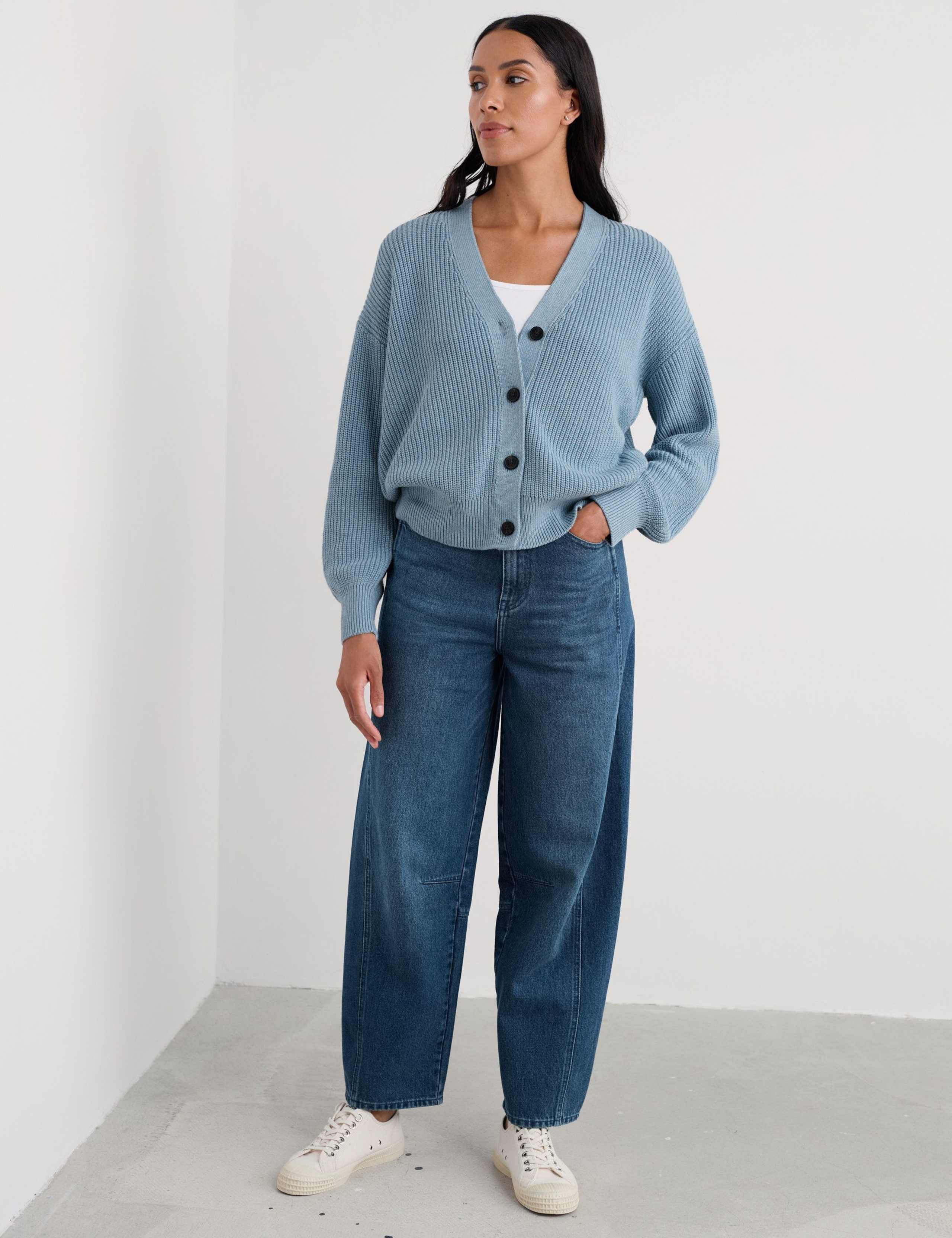 Barrel Ankle Grazer Jeans 1 of 5