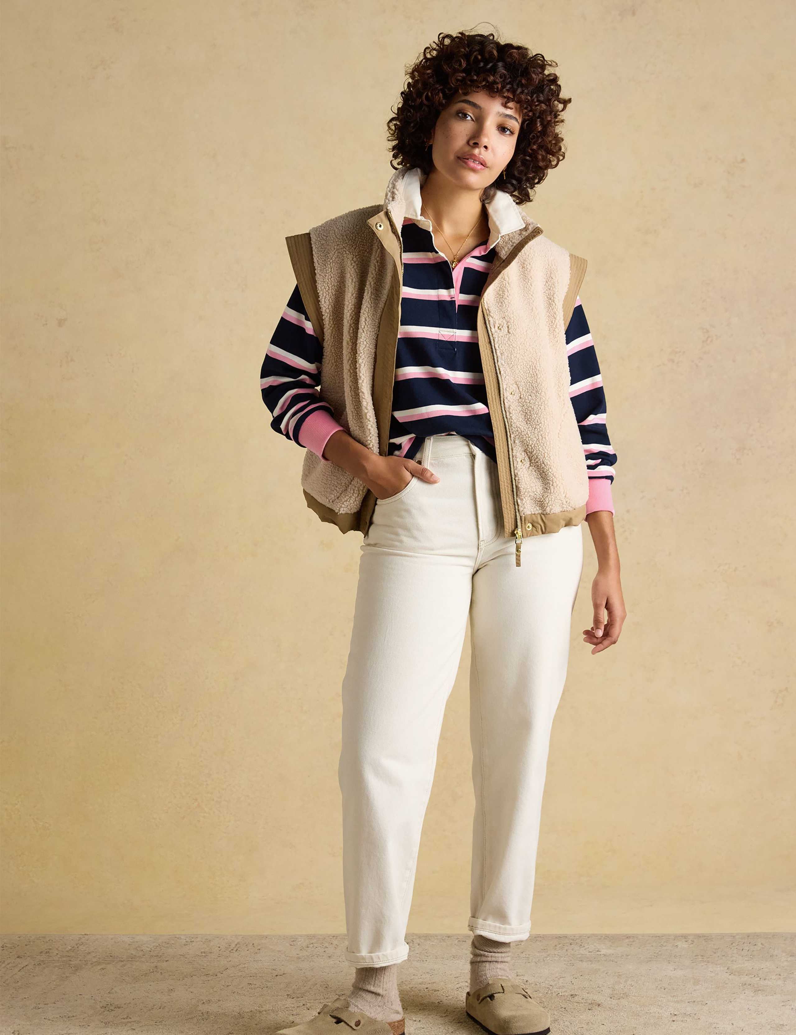 Pure Cotton Striped Rugby Relaxed Shirt 3 of 11