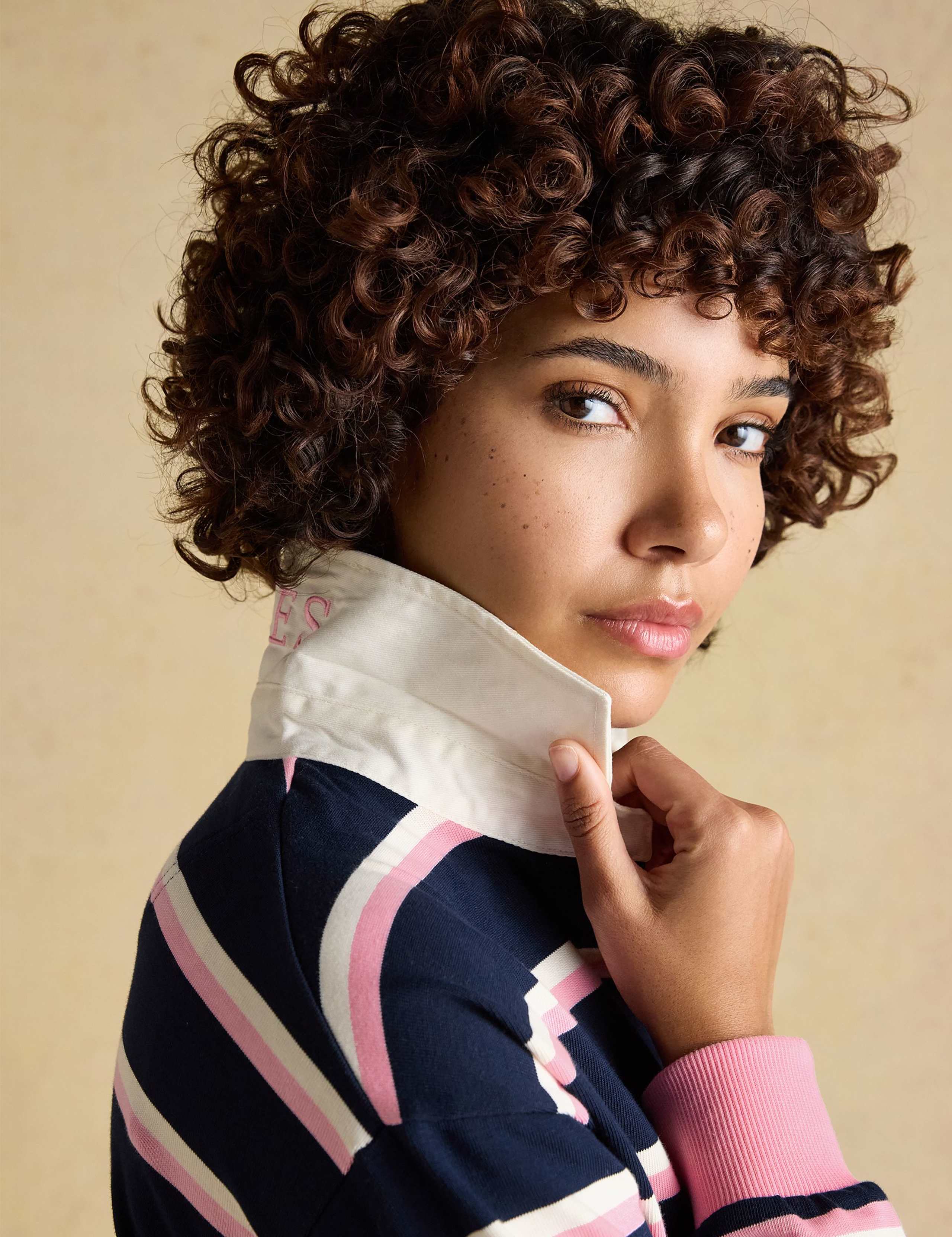 Pure Cotton Striped Rugby Relaxed Shirt 7 of 11