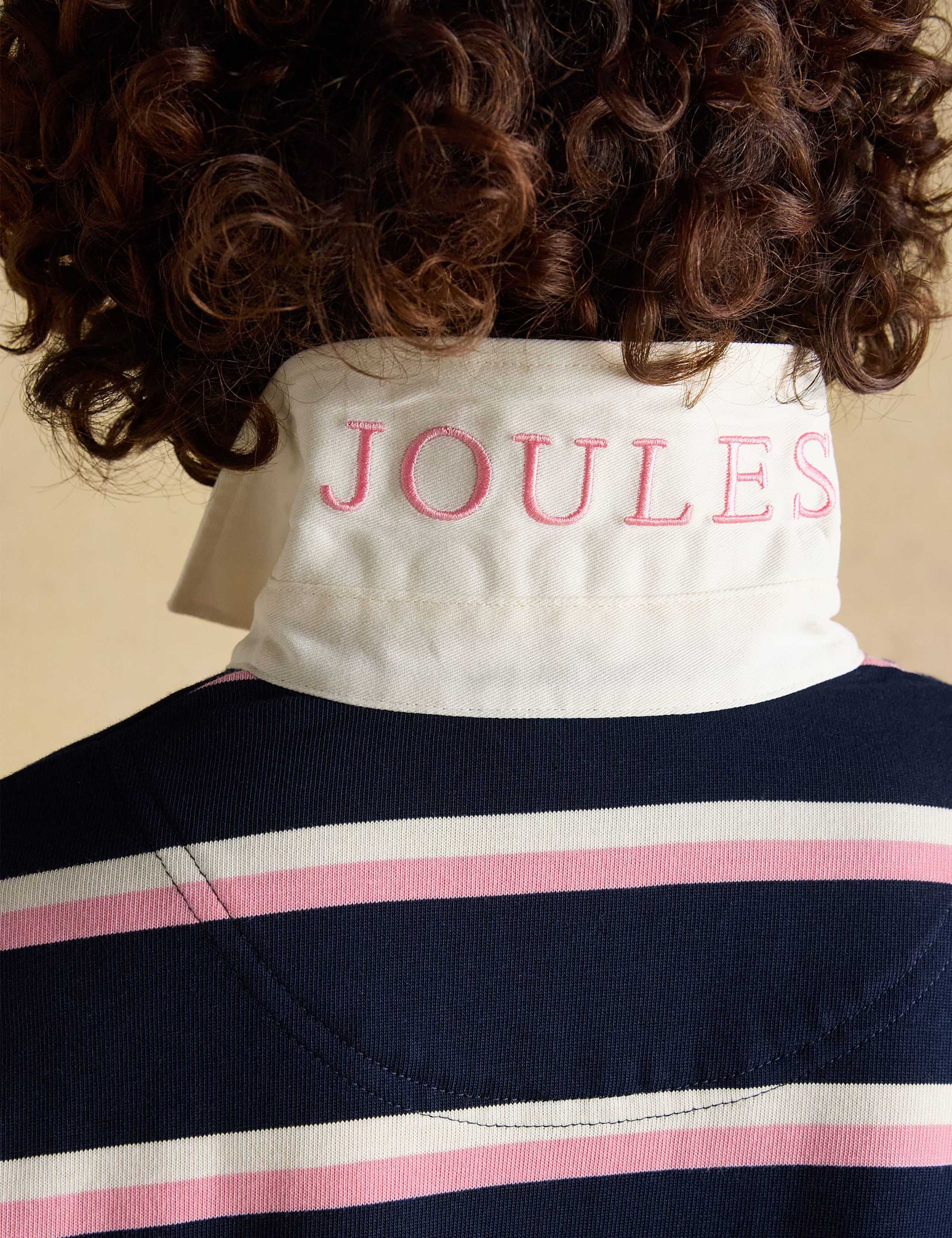 Pure Cotton Striped Rugby Relaxed Shirt 10 of 11