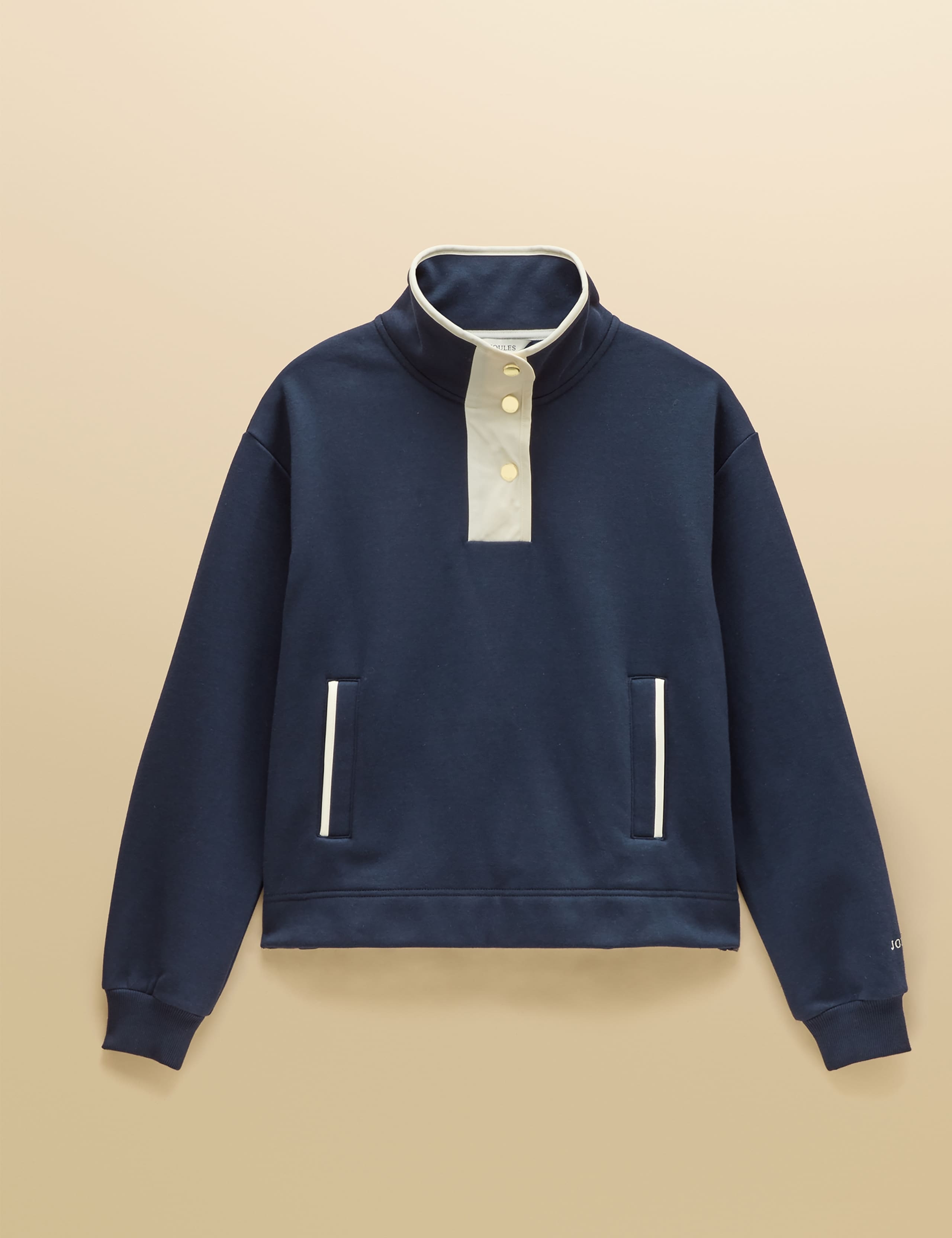 Popper Funnel Neck Sweatshirt 4 of 6