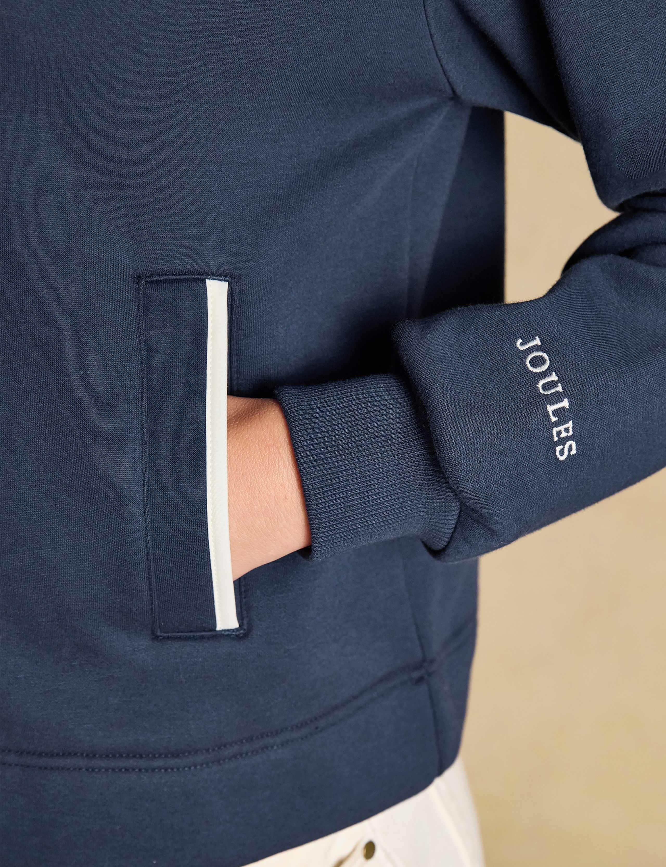 Popper Funnel Neck Sweatshirt 5 of 6