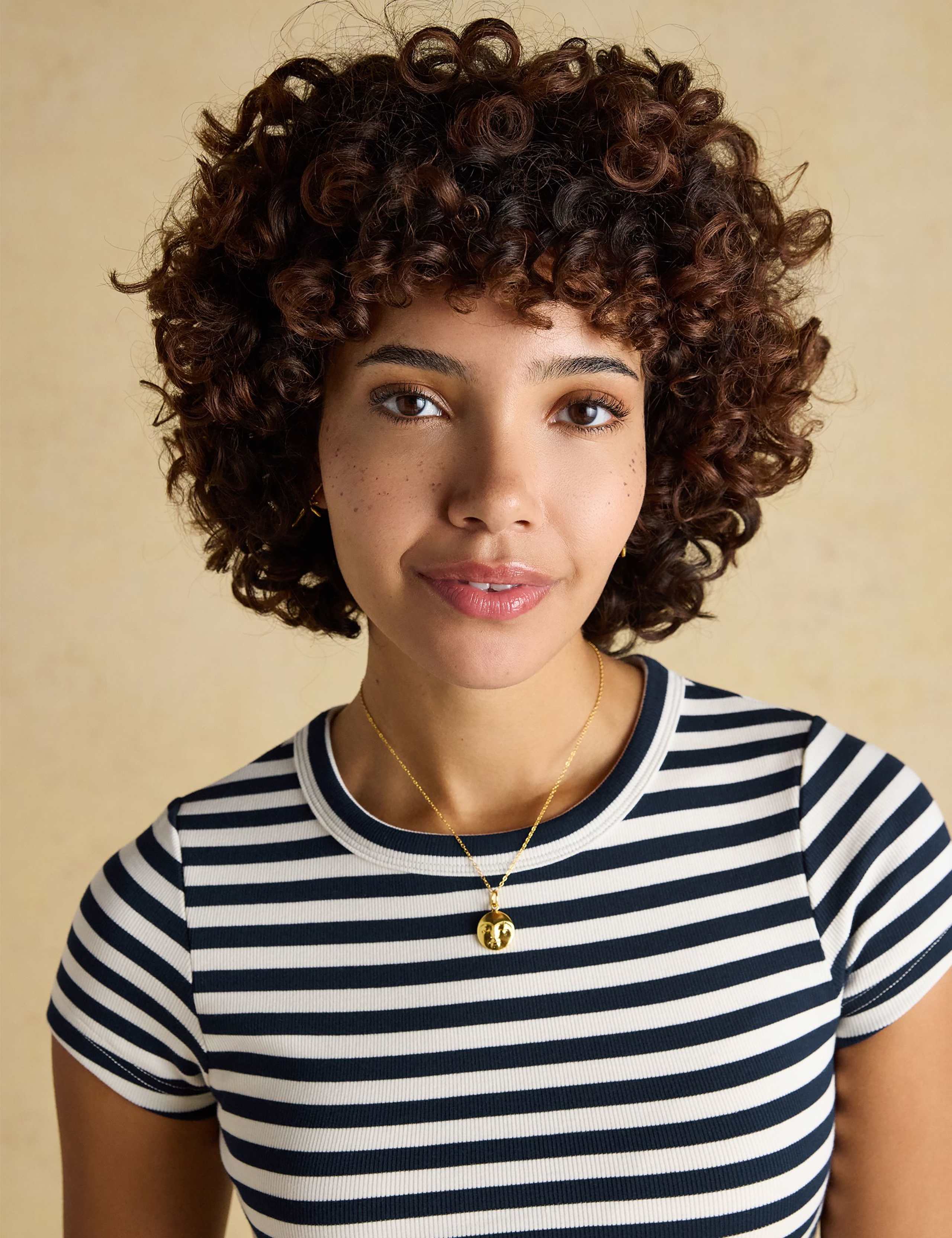 Cotton Rich Ribbed Striped T-Shirt 6 of 8