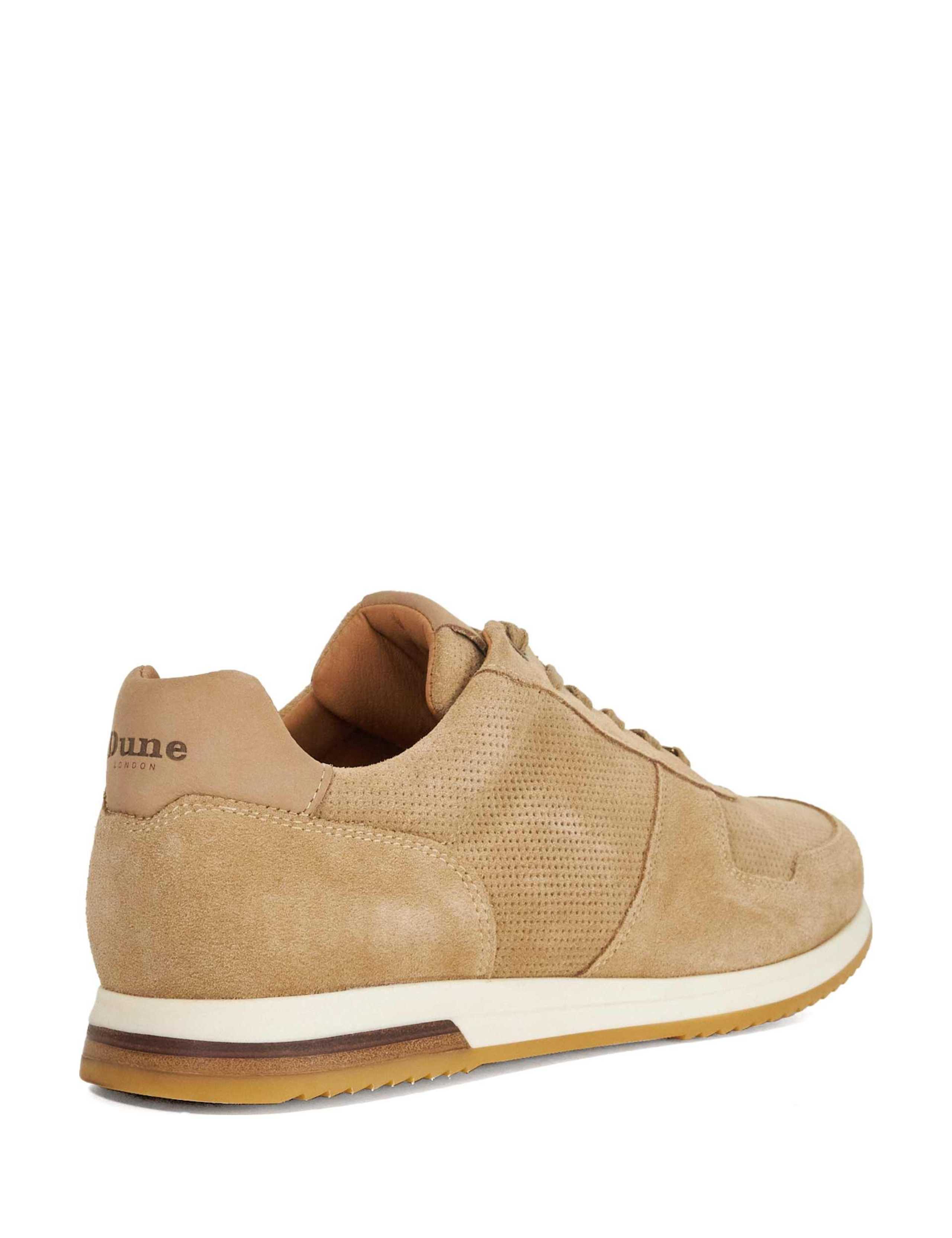Suede Lace Up Trainers 4 of 6