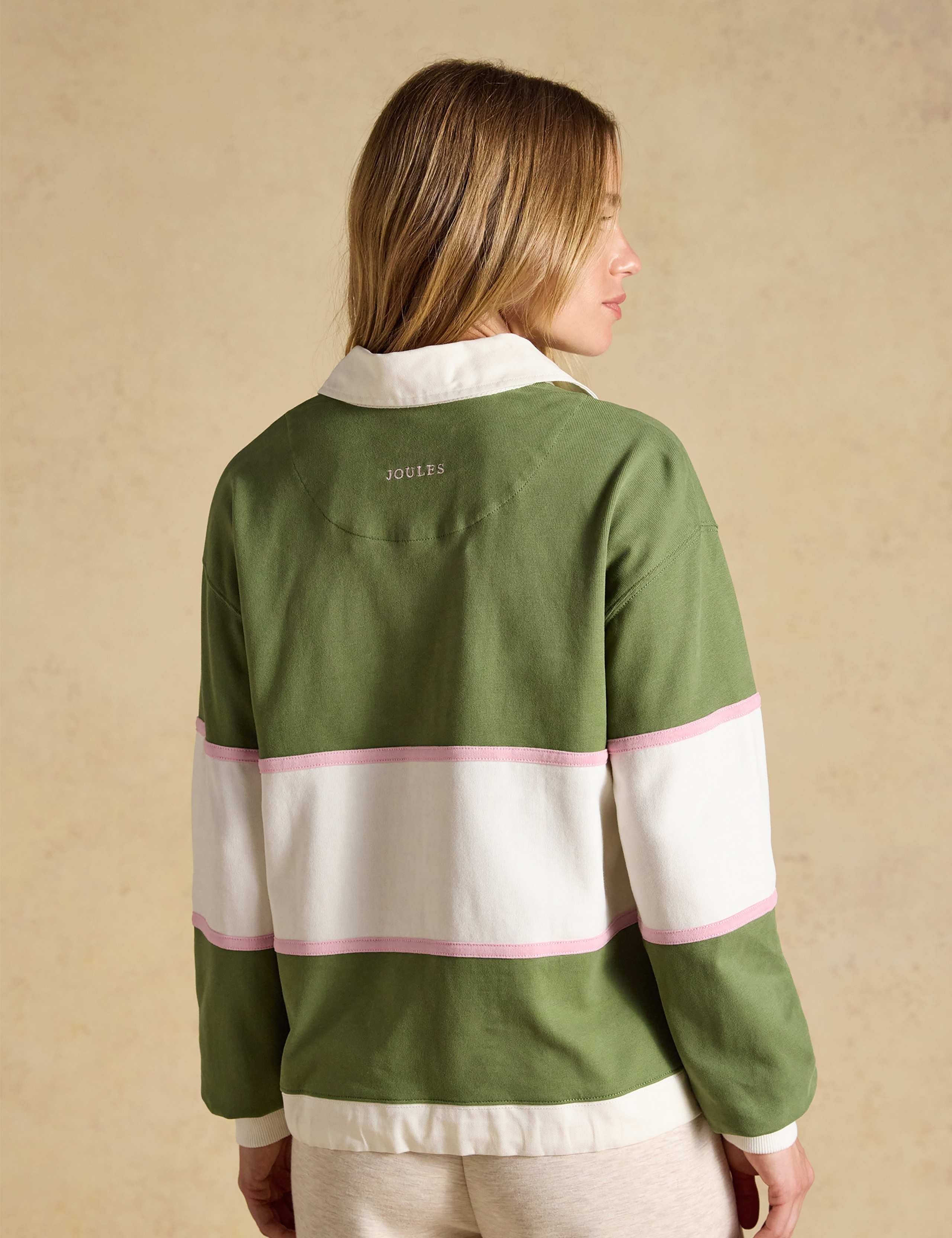 Pure Cotton Striped Rugby Top 7 of 10