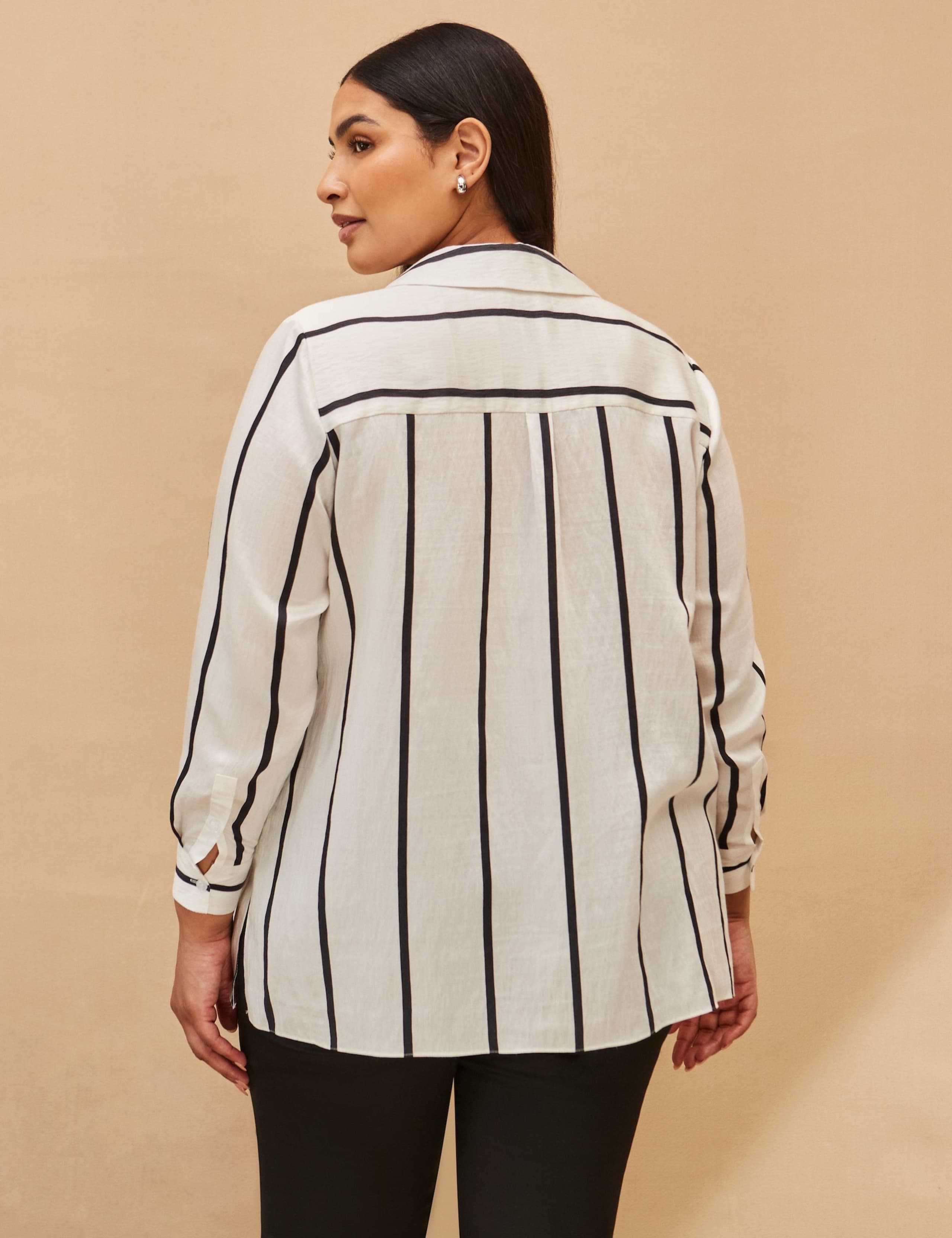 Striped Collared Shirt 2 of 4