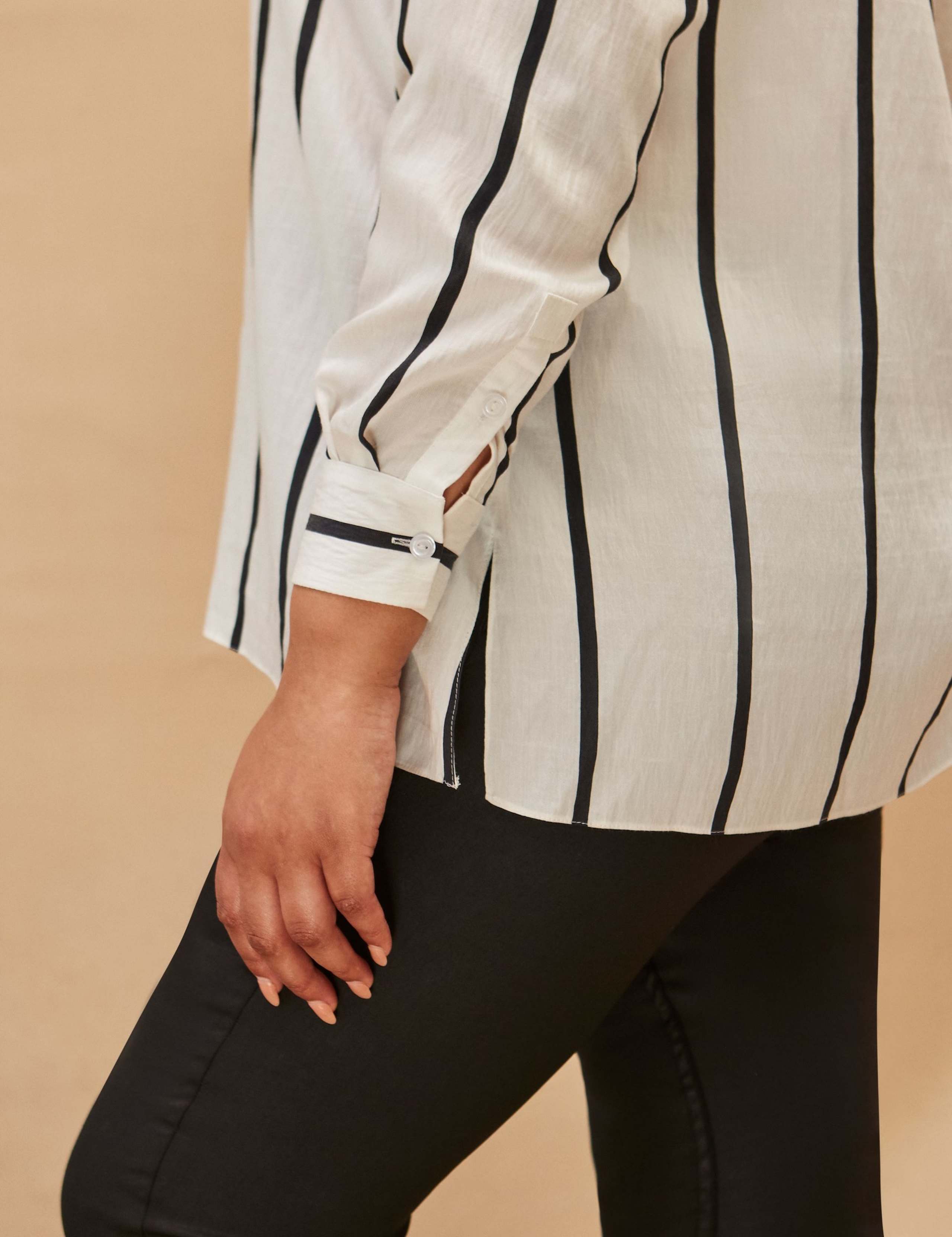 Striped Collared Shirt 3 of 4