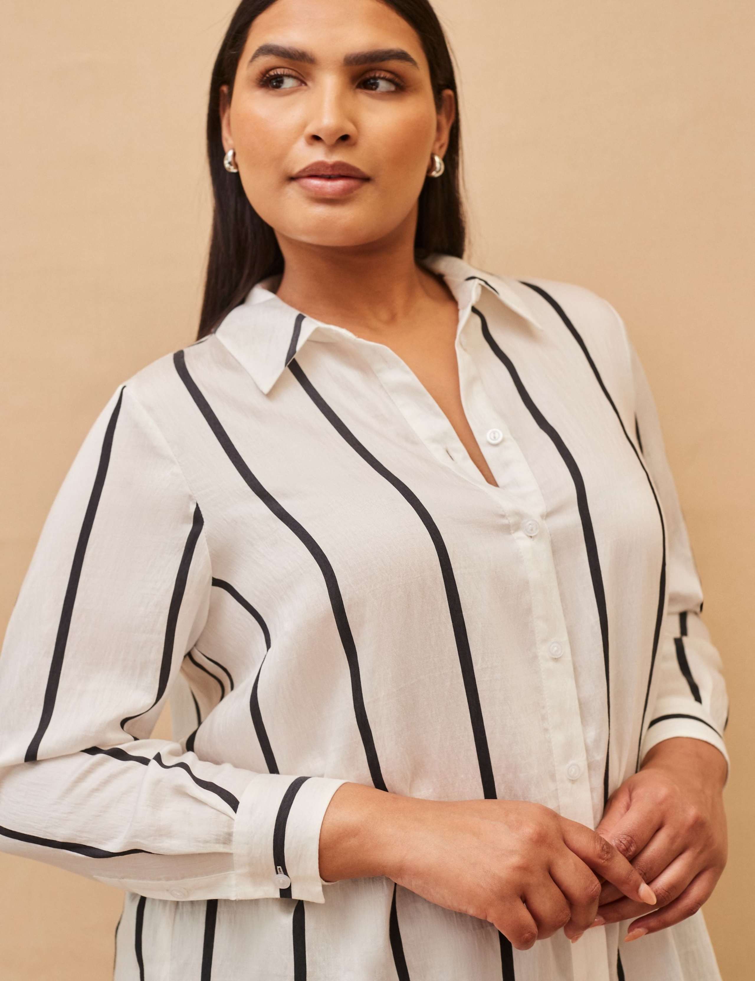 Striped Collared Shirt 4 of 4