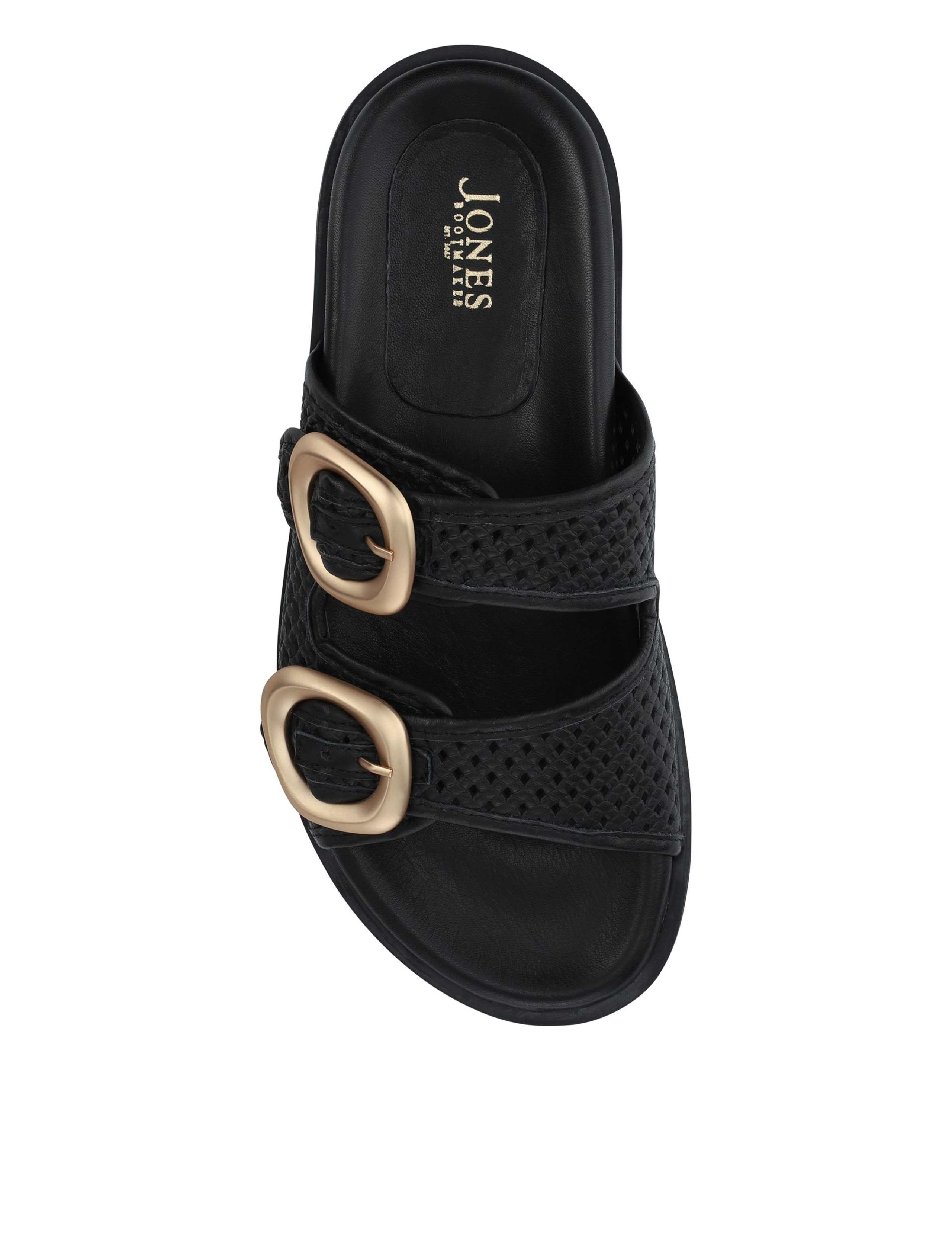 Leather Buckle Flat Sliders 3 of 6