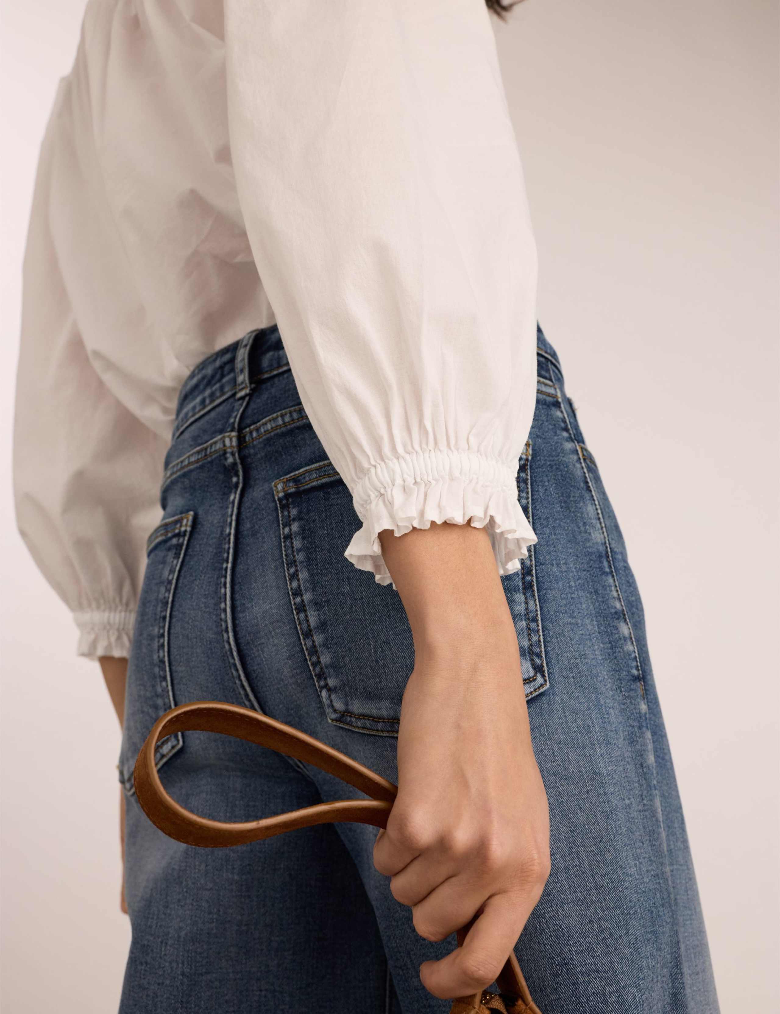 Pure Cotton Broderie Blouse 6 of 6