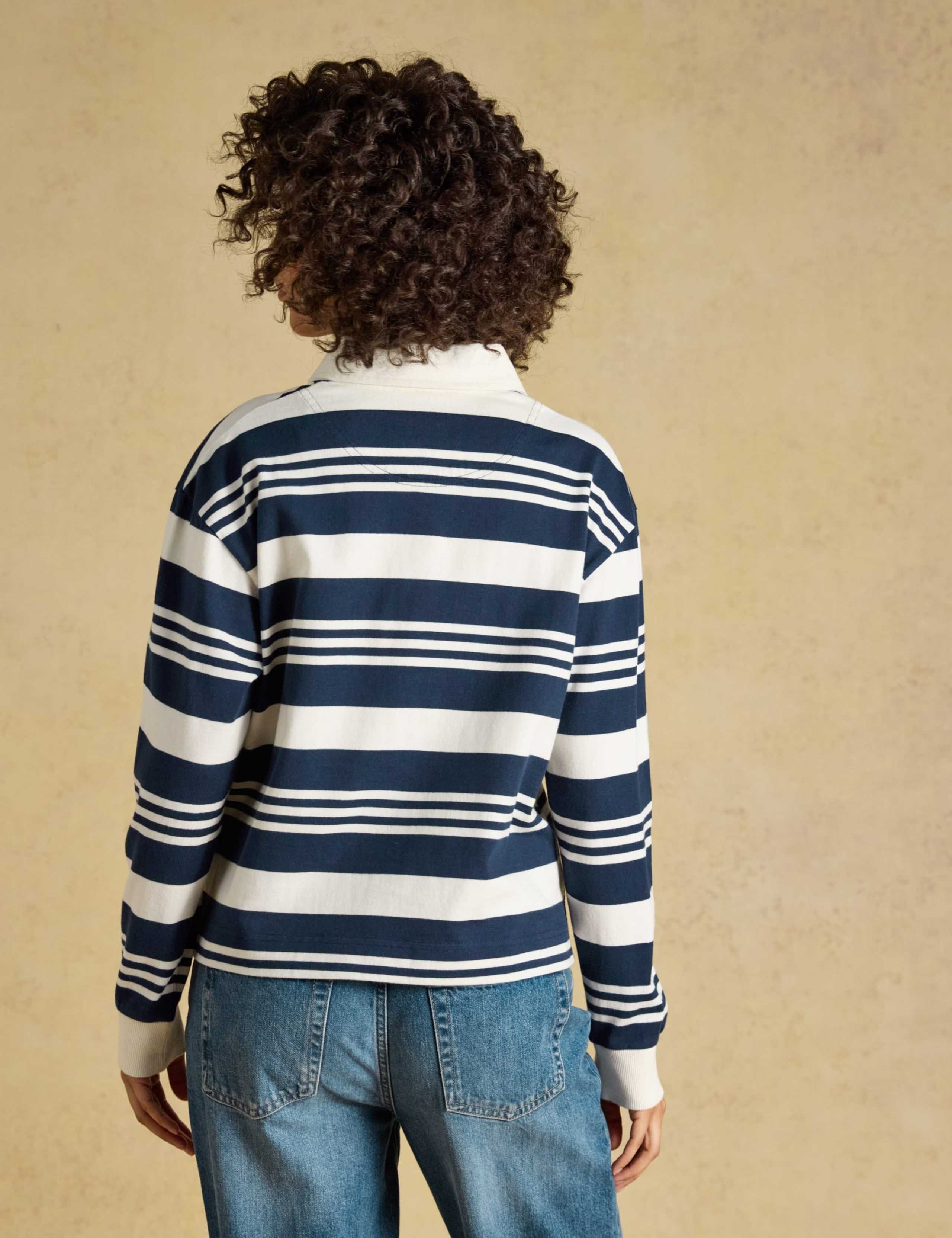 Striped Long Sleeve Rugby Shirt 3 of 7