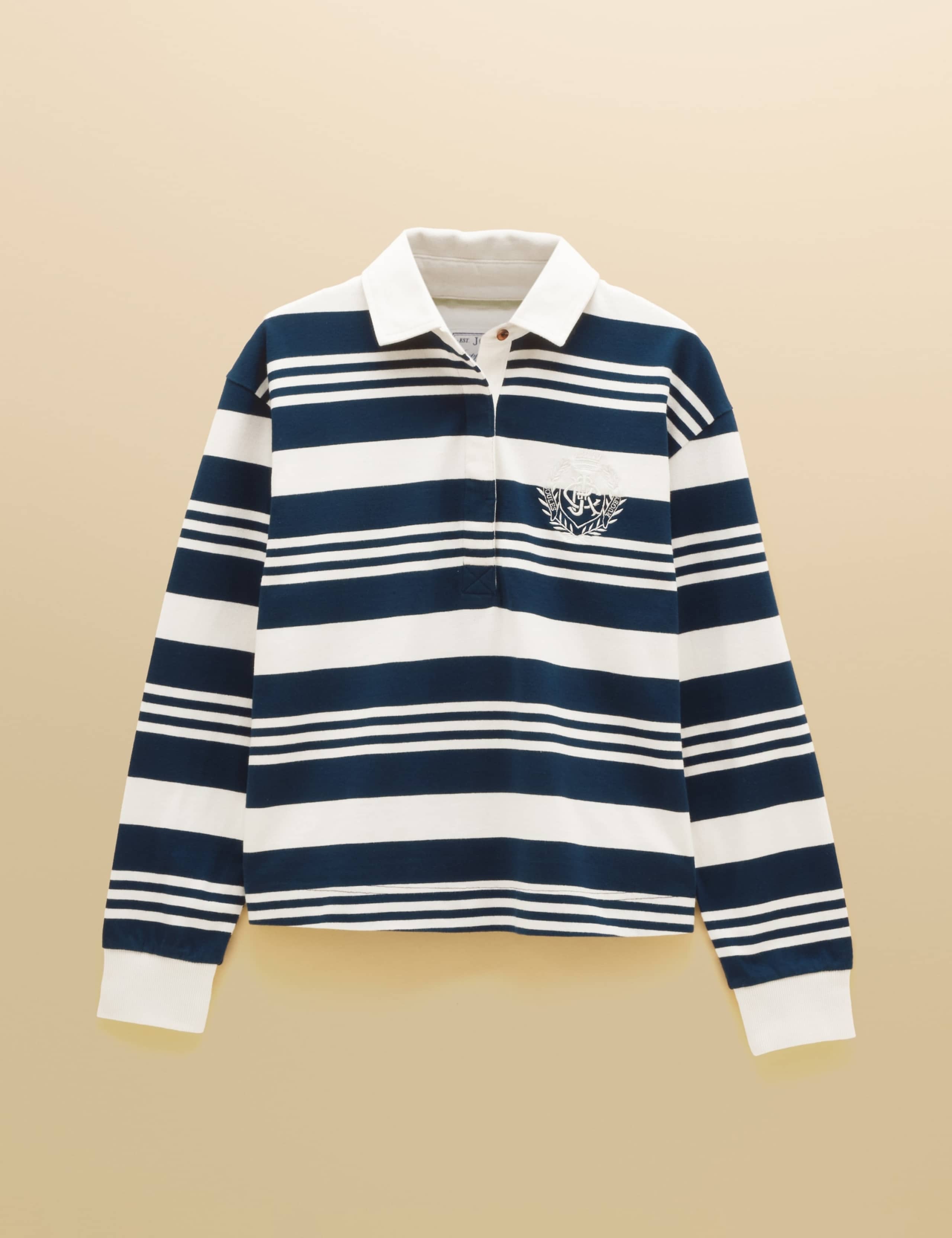 Striped Long Sleeve Rugby Shirt 5 of 7
