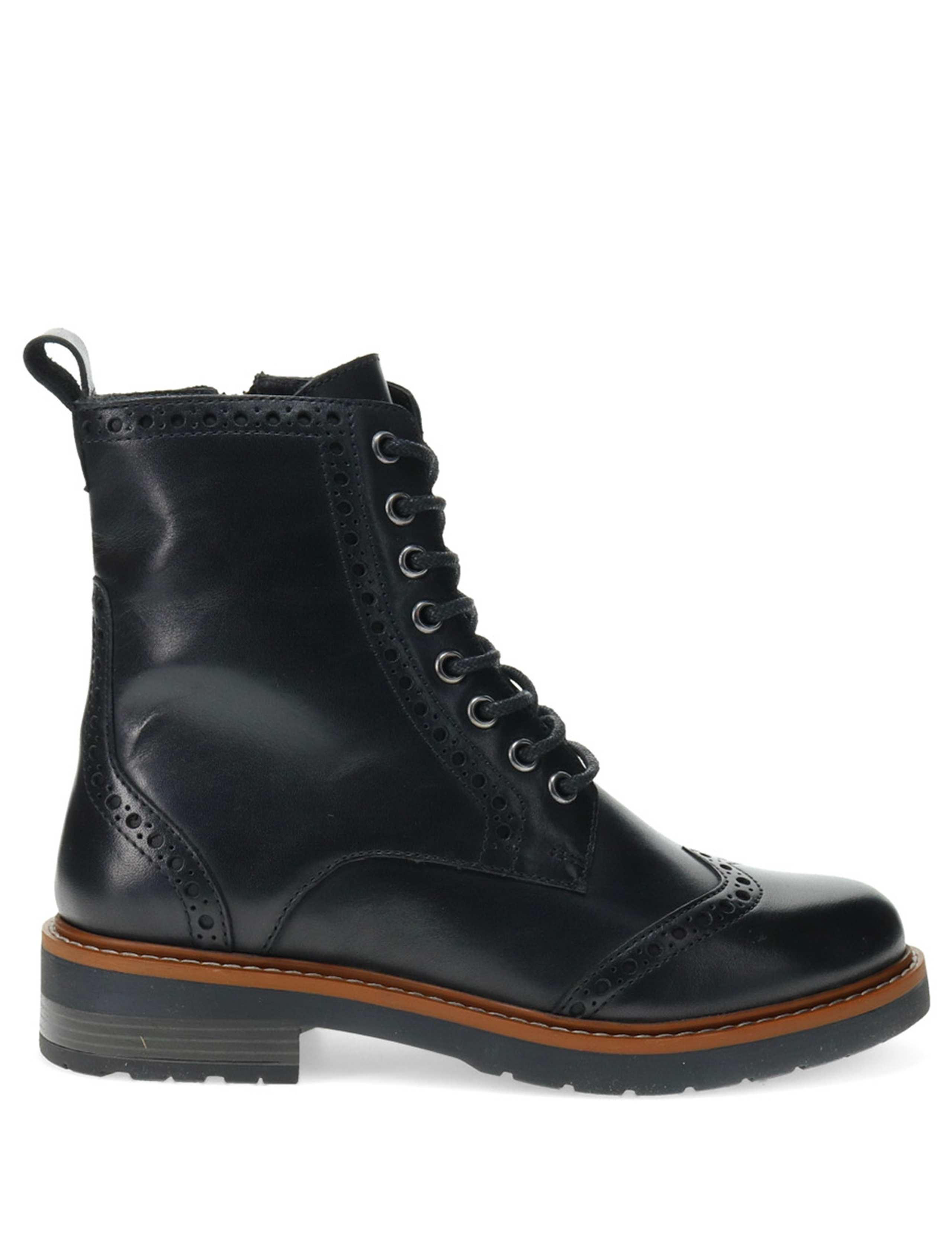Leather Brogue Detail Ankle Boots 2 of 6