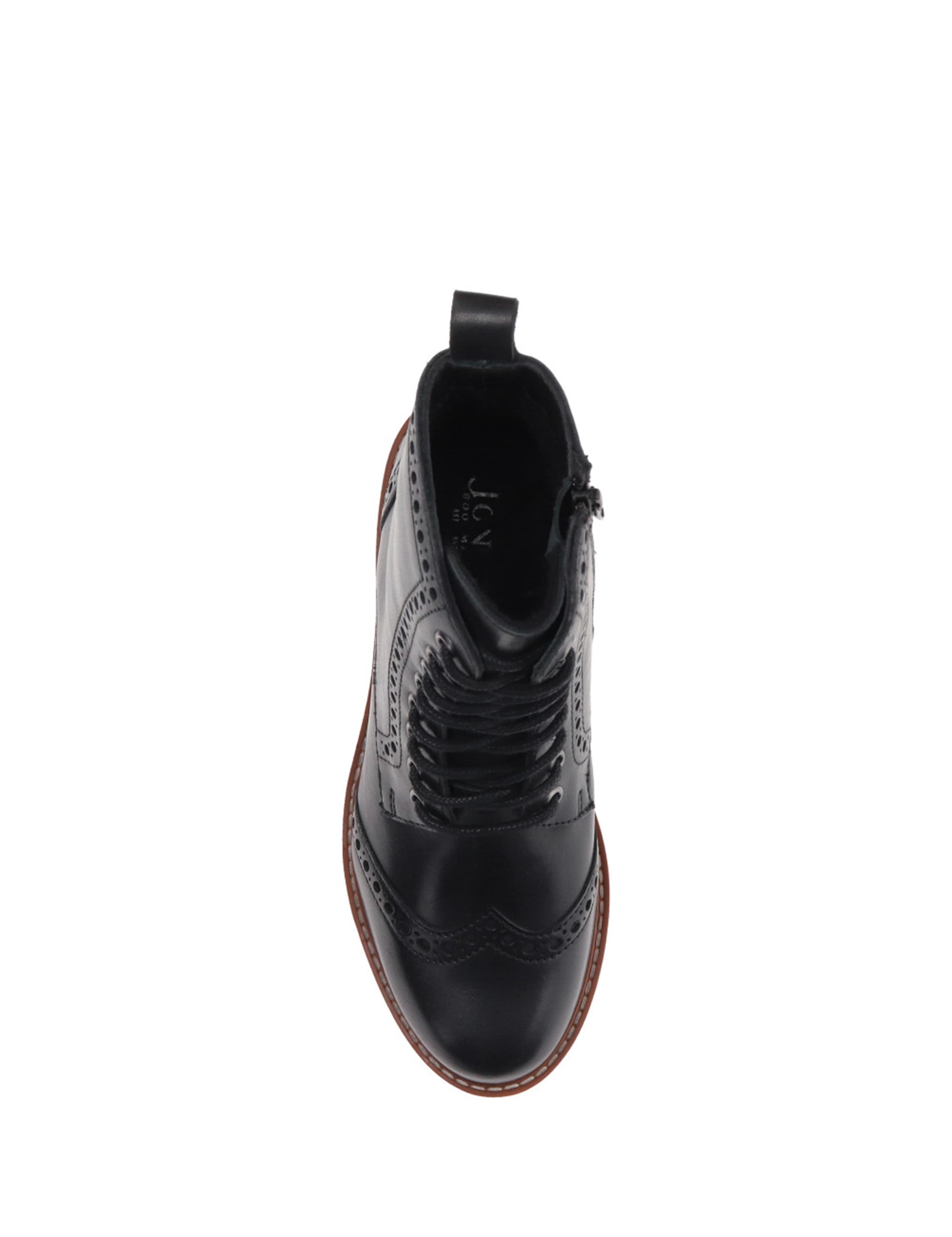 Leather Brogue Detail Ankle Boots 4 of 6