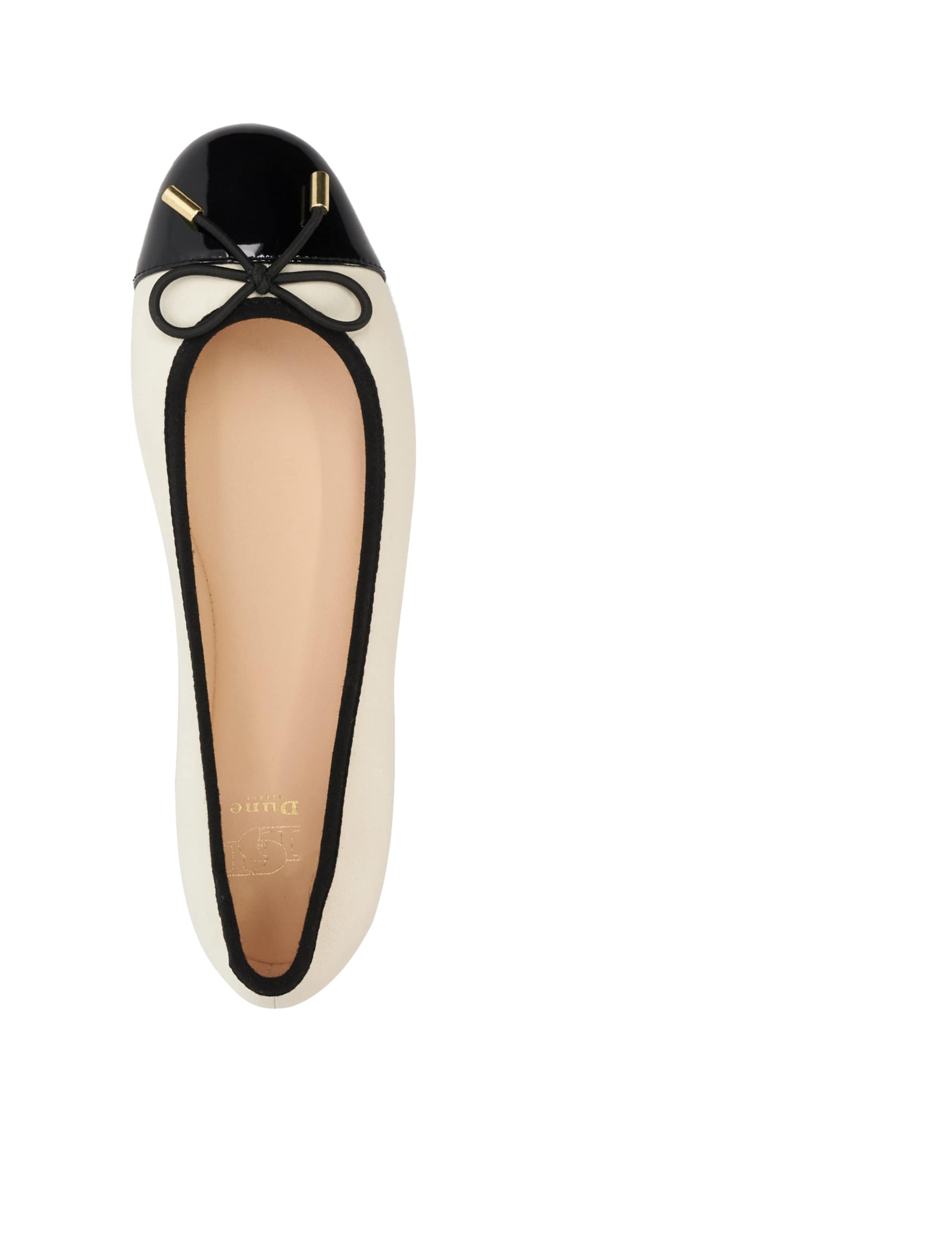 Leather Bow Slip On Flat Ballet Pumps 4 of 5