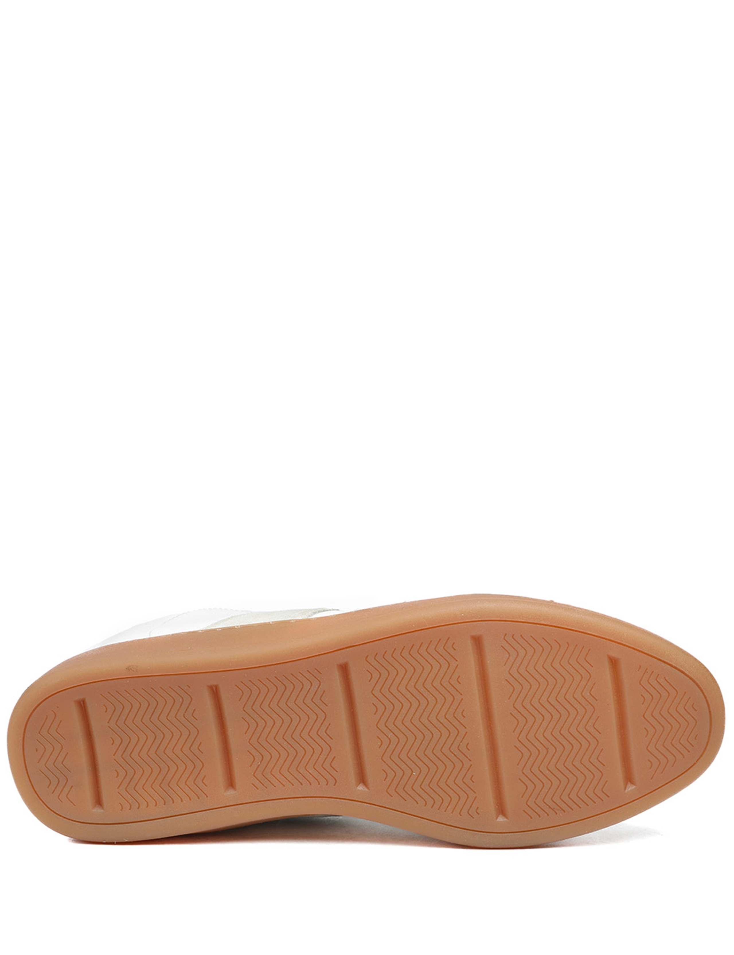 Wide Fit Leather Lace Up Trainers 5 of 6