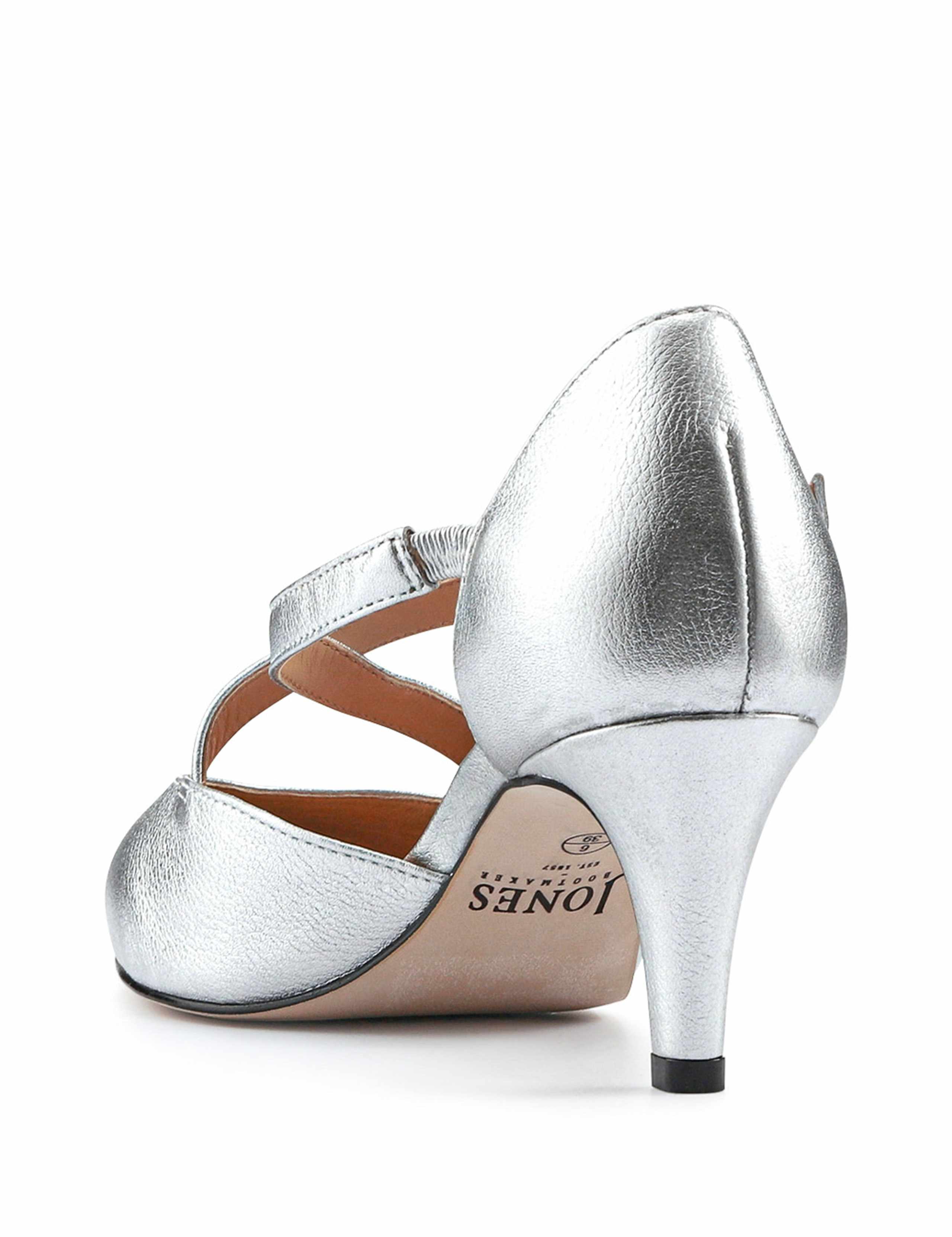 Wide Fit Leather Stiletto Heel Court Shoes 2 of 6