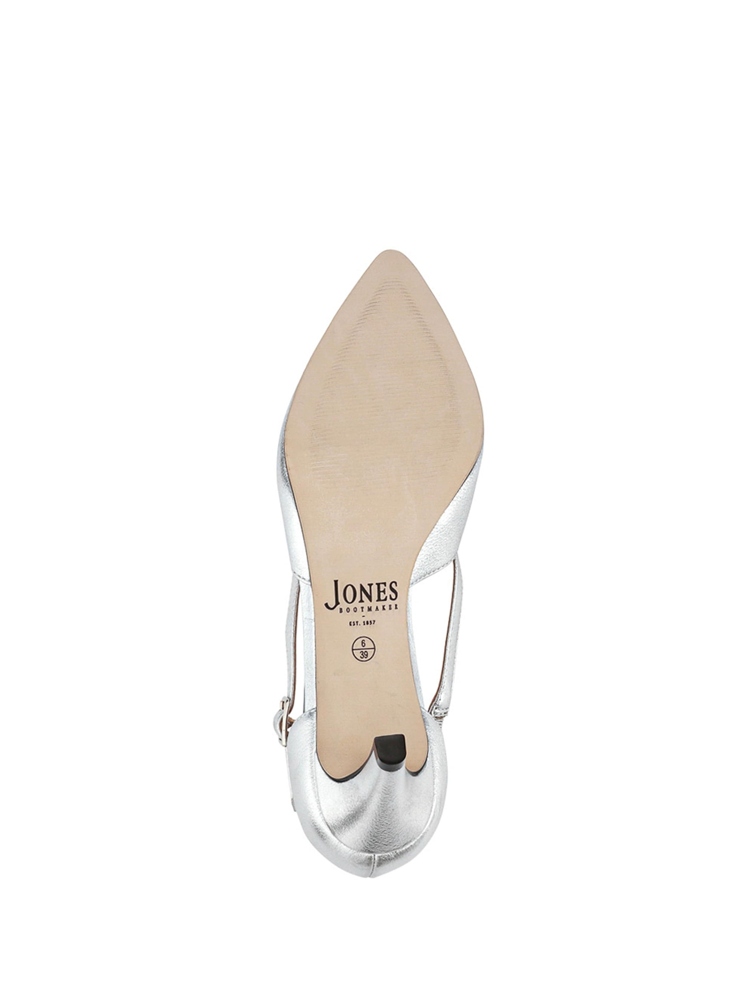 Wide Fit Leather Stiletto Heel Court Shoes 6 of 6