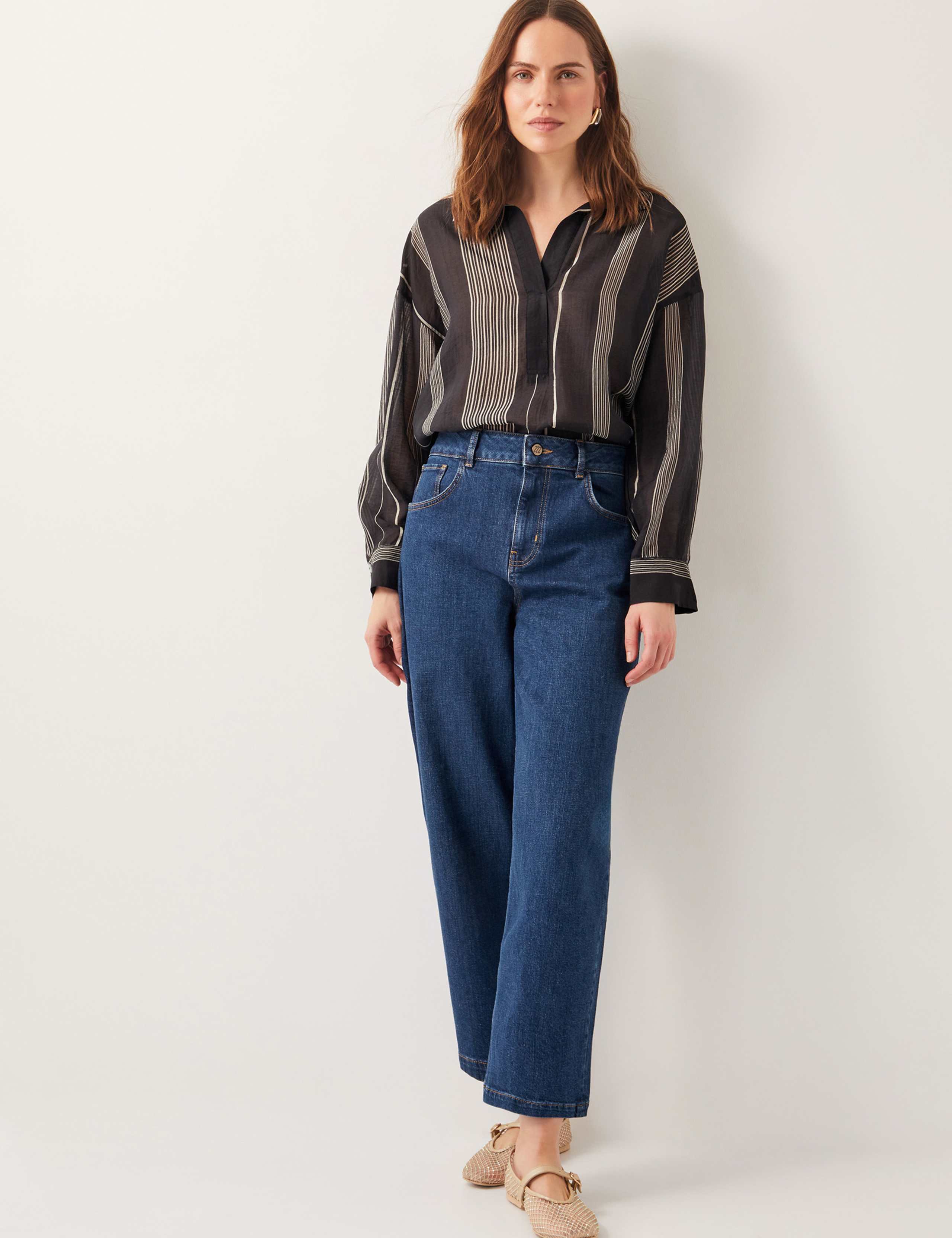 Striped Collared Blouse 4 of 5