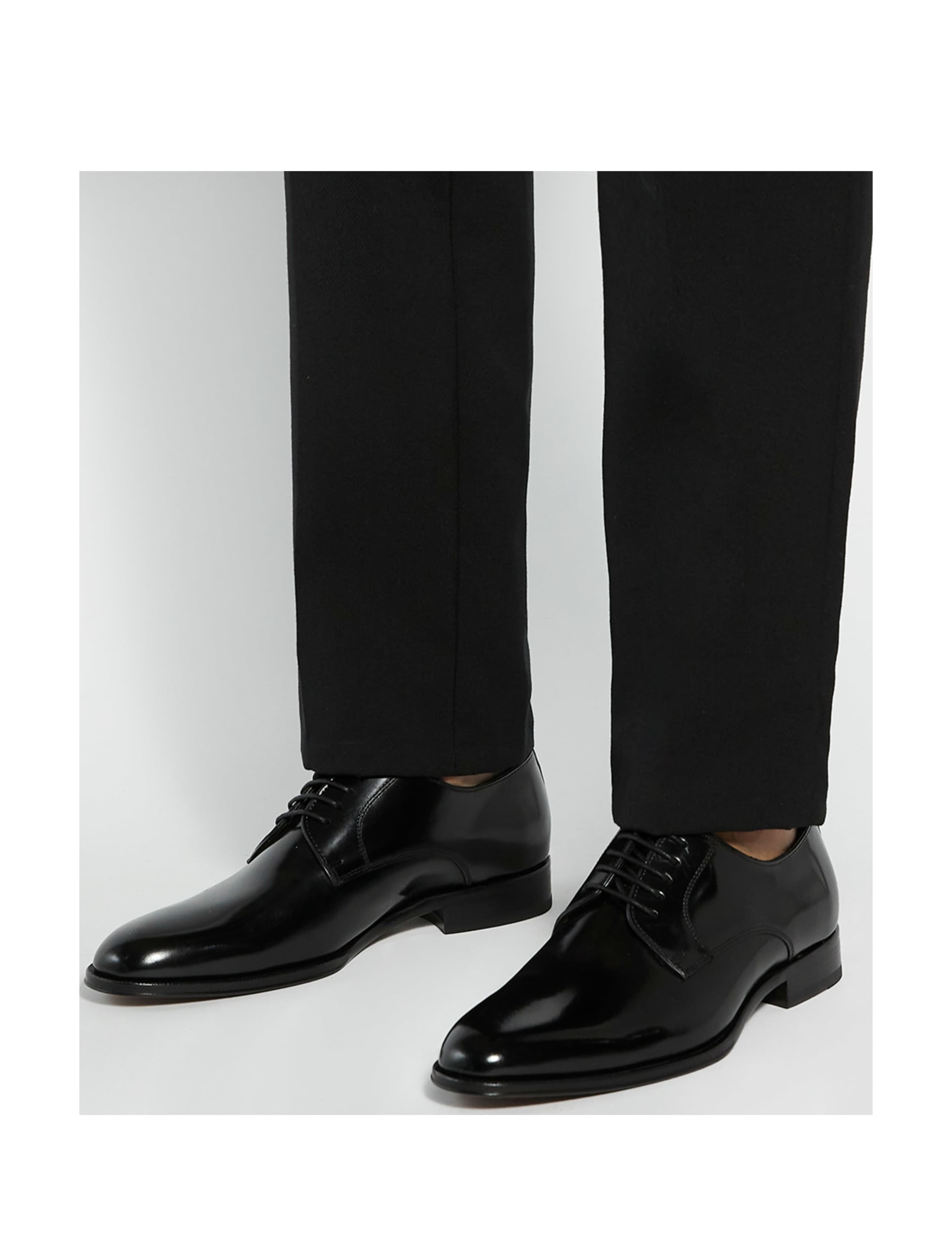 Leather Lace Up Derby Shoes 2 of 7