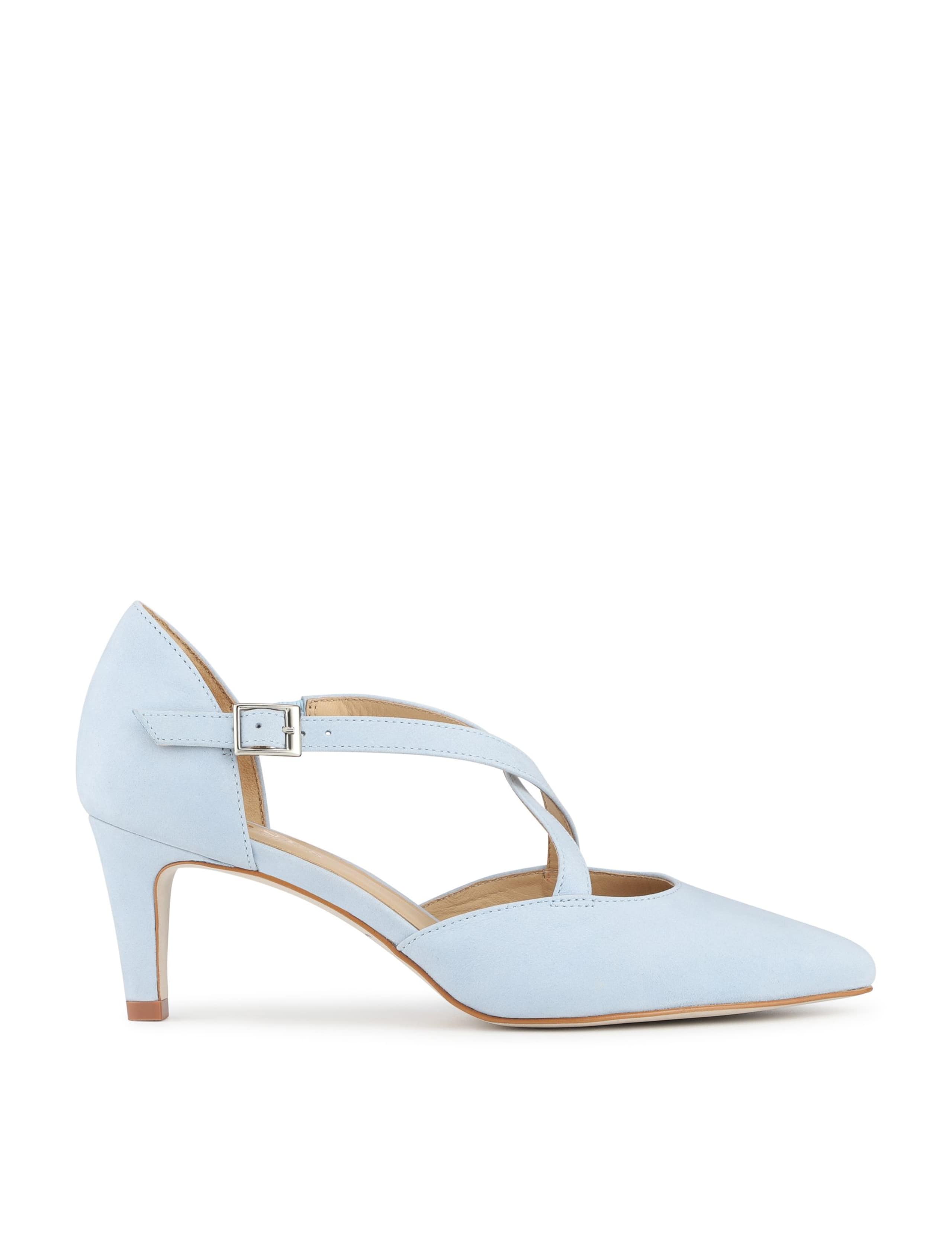 Leather Stiletto Heel Court Shoes 1 of 5