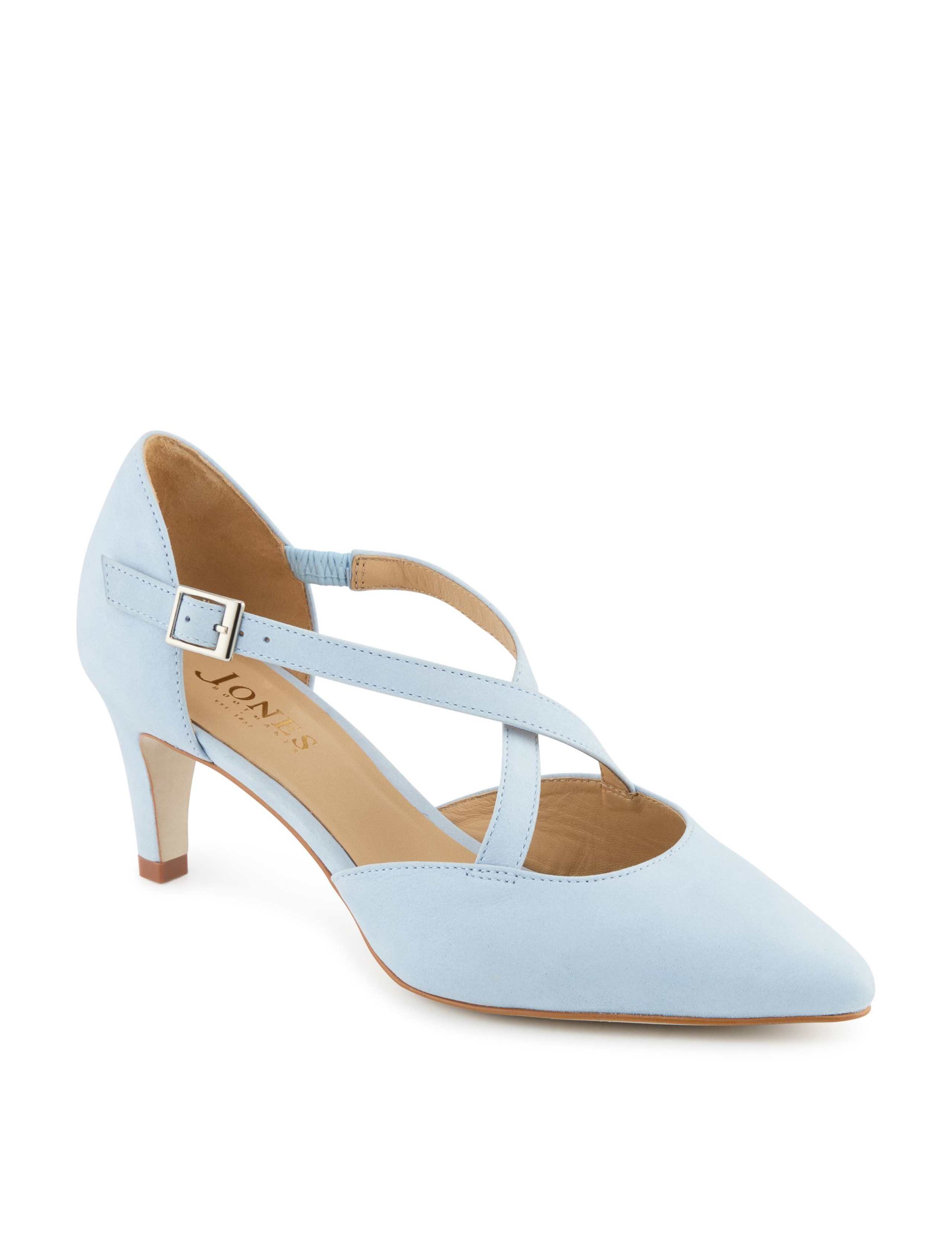 Leather Stiletto Heel Court Shoes 3 of 5