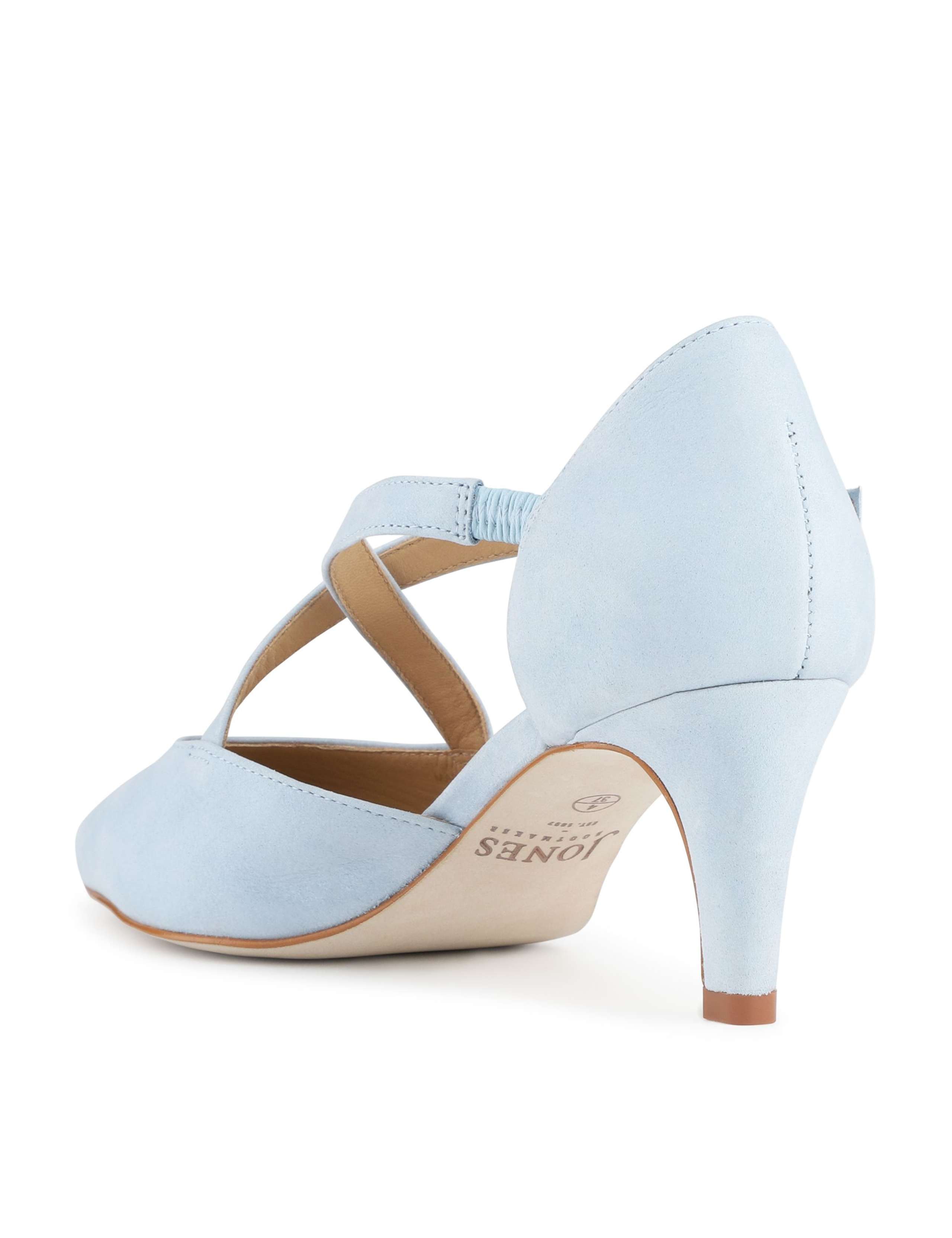 Leather Stiletto Heel Court Shoes 4 of 5