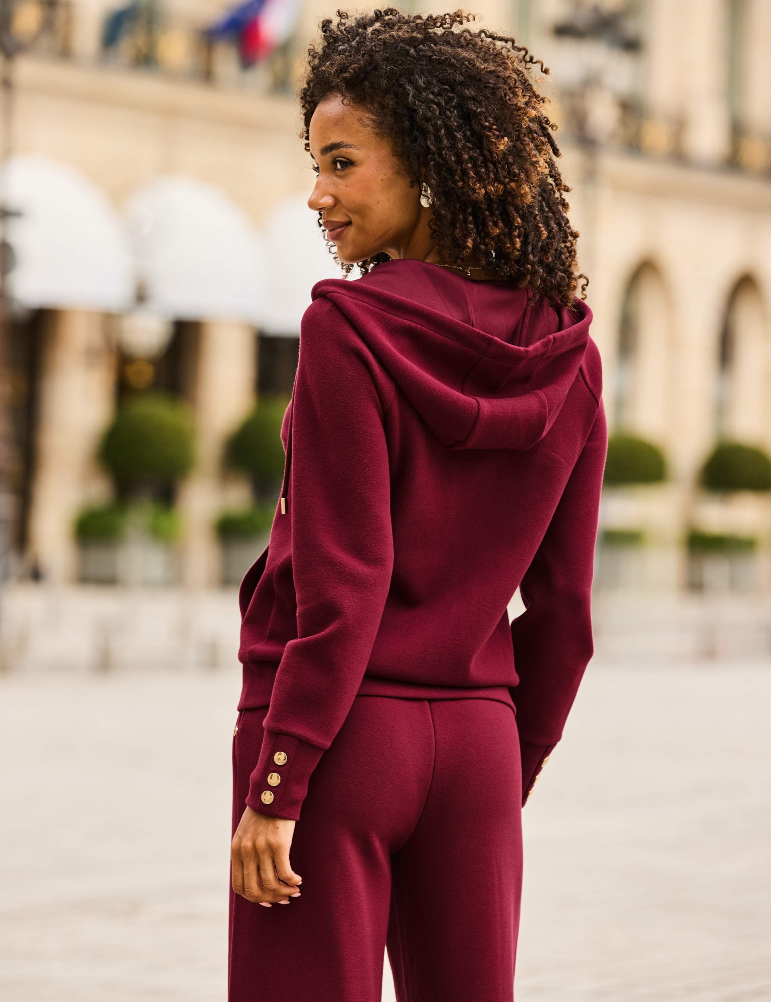Jersey Zip Up Hoodie 6 of 6