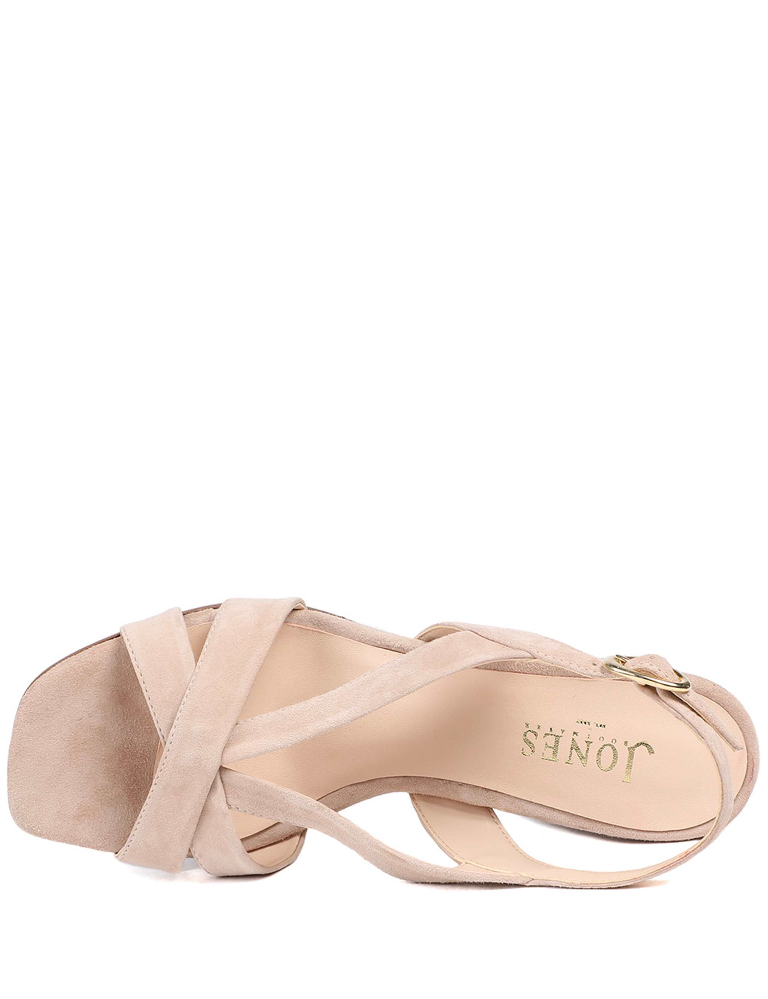 Suede Block Heel Sandals 4 of 6