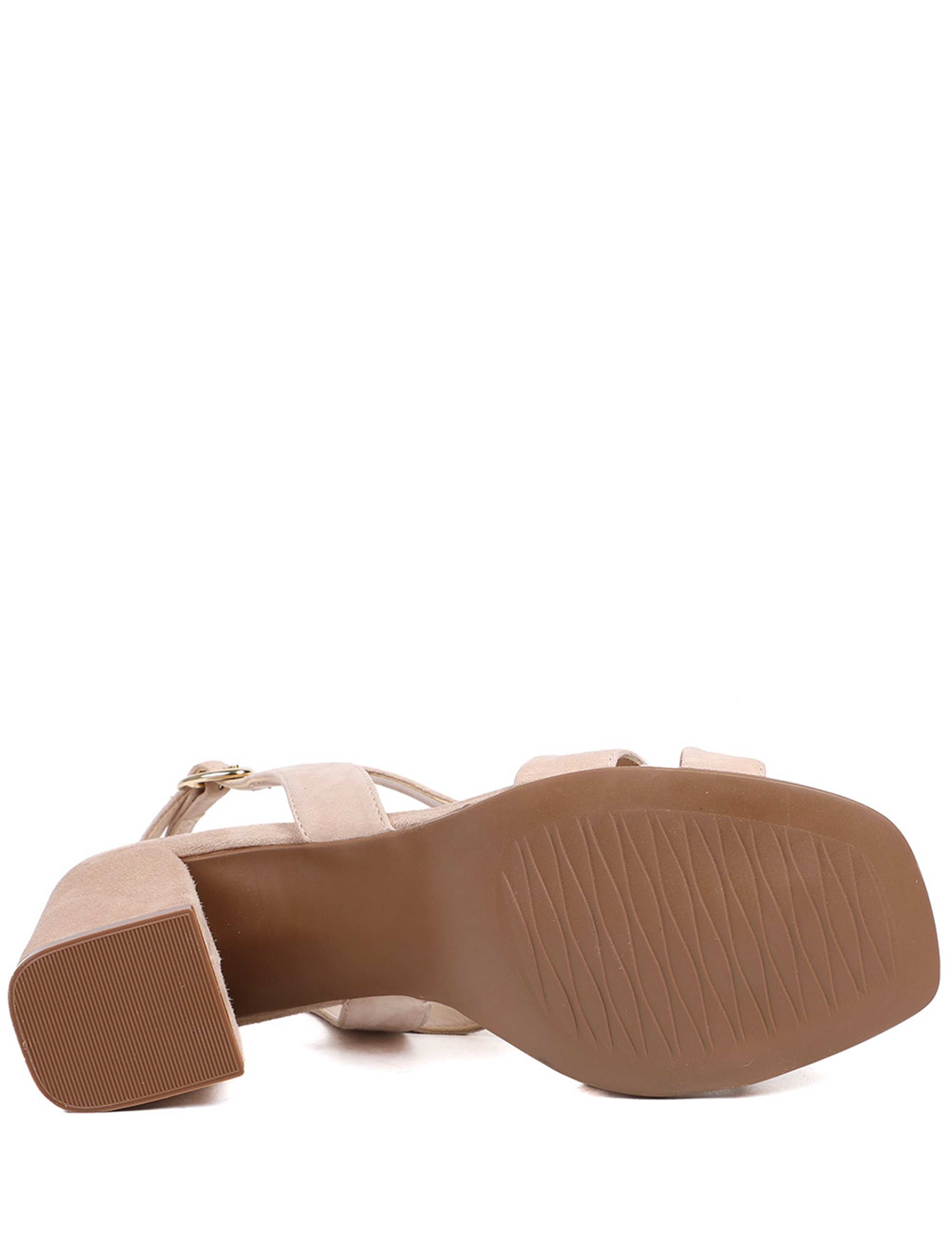 Suede Block Heel Sandals 6 of 6