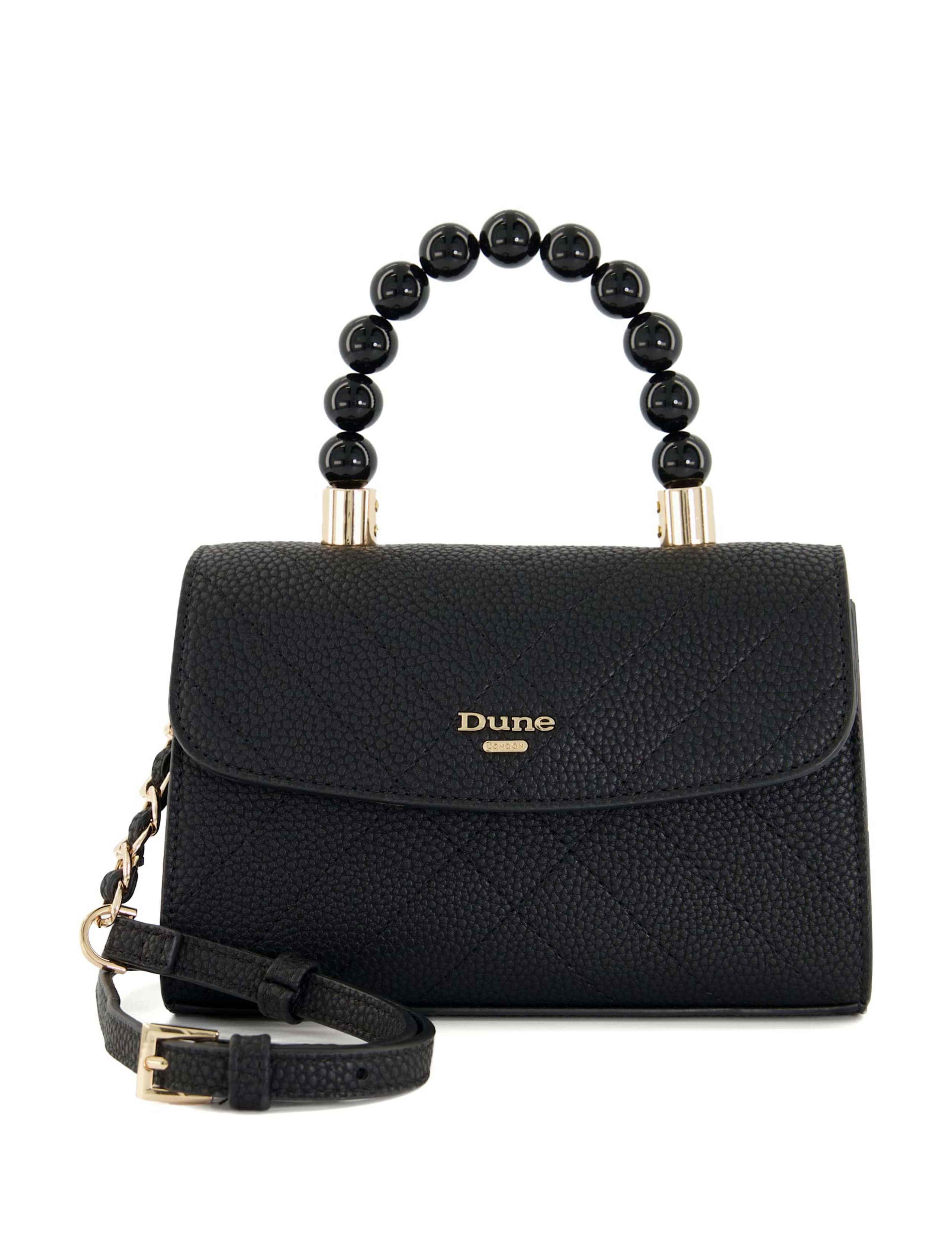 Faux Leather Quilted Mini Cross Body Bag 1 of 4