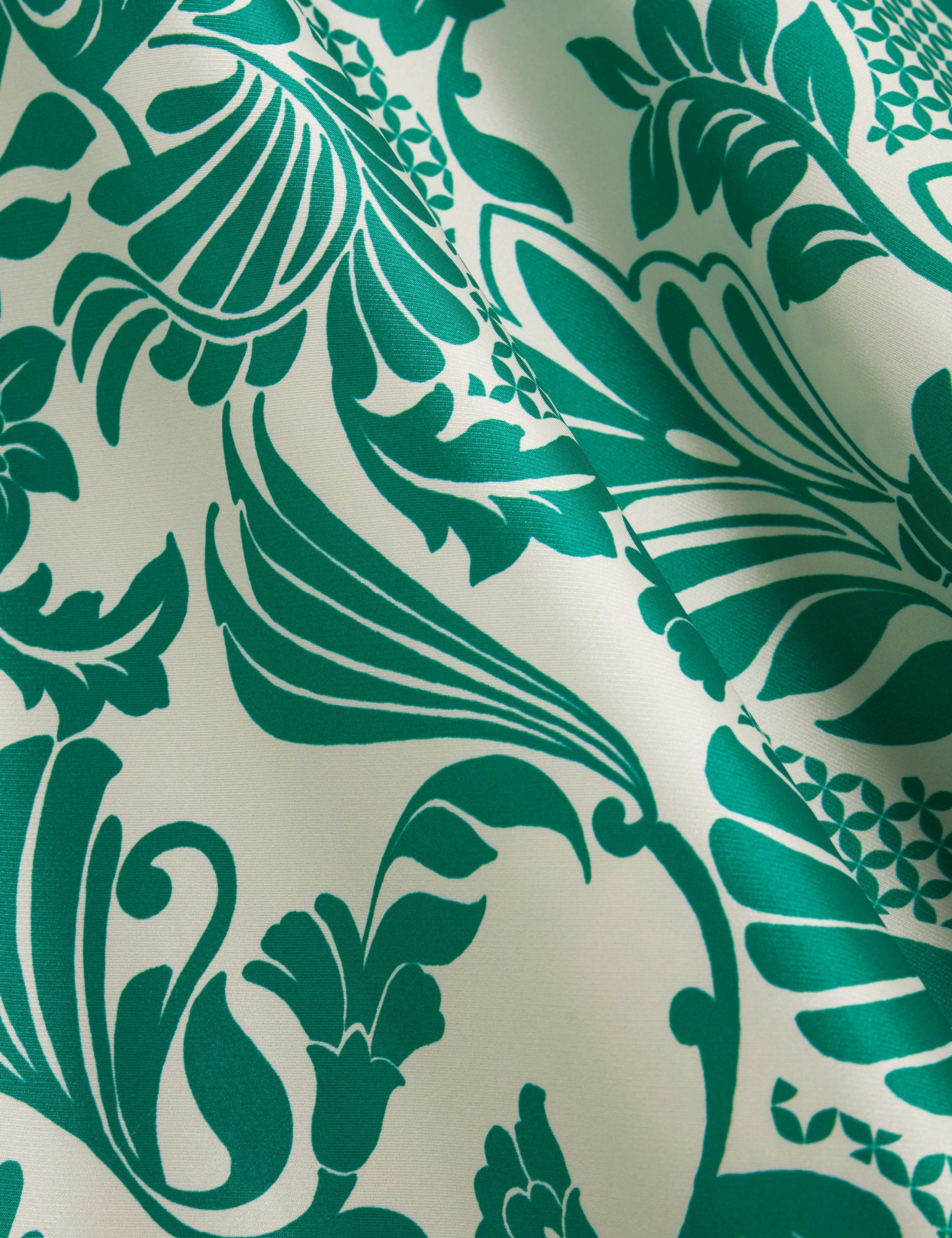 Printed Midi Waisted Dress 6 of 6