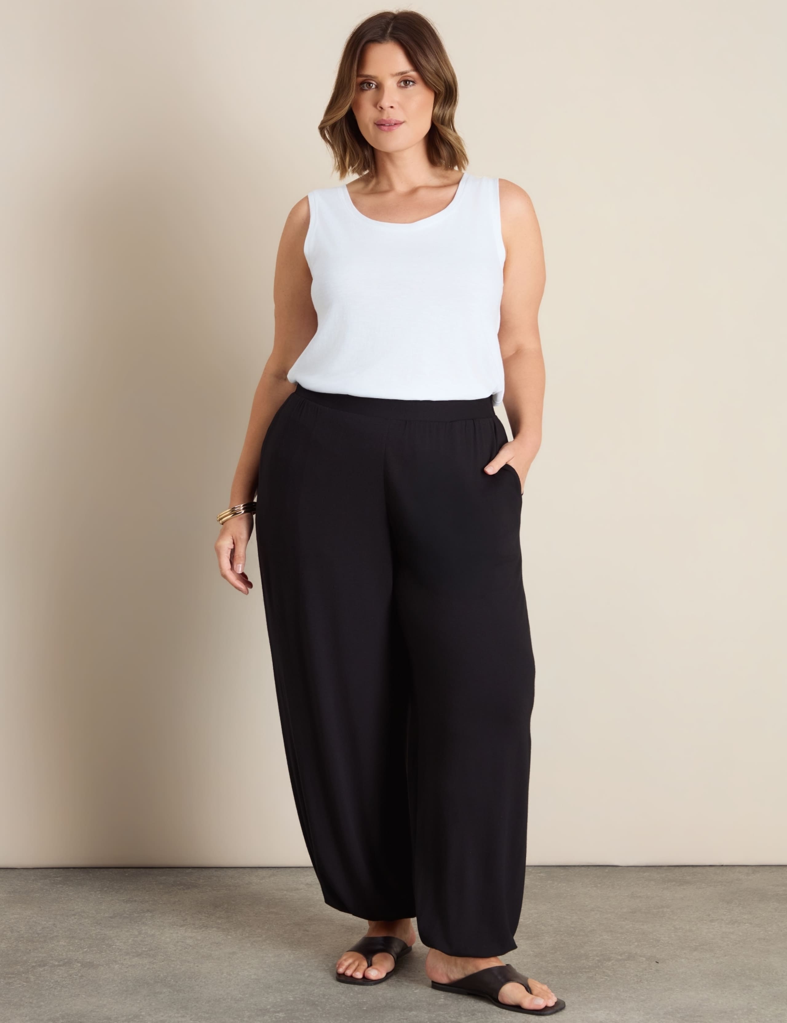 Jersey Balloon Trousers 2 of 6