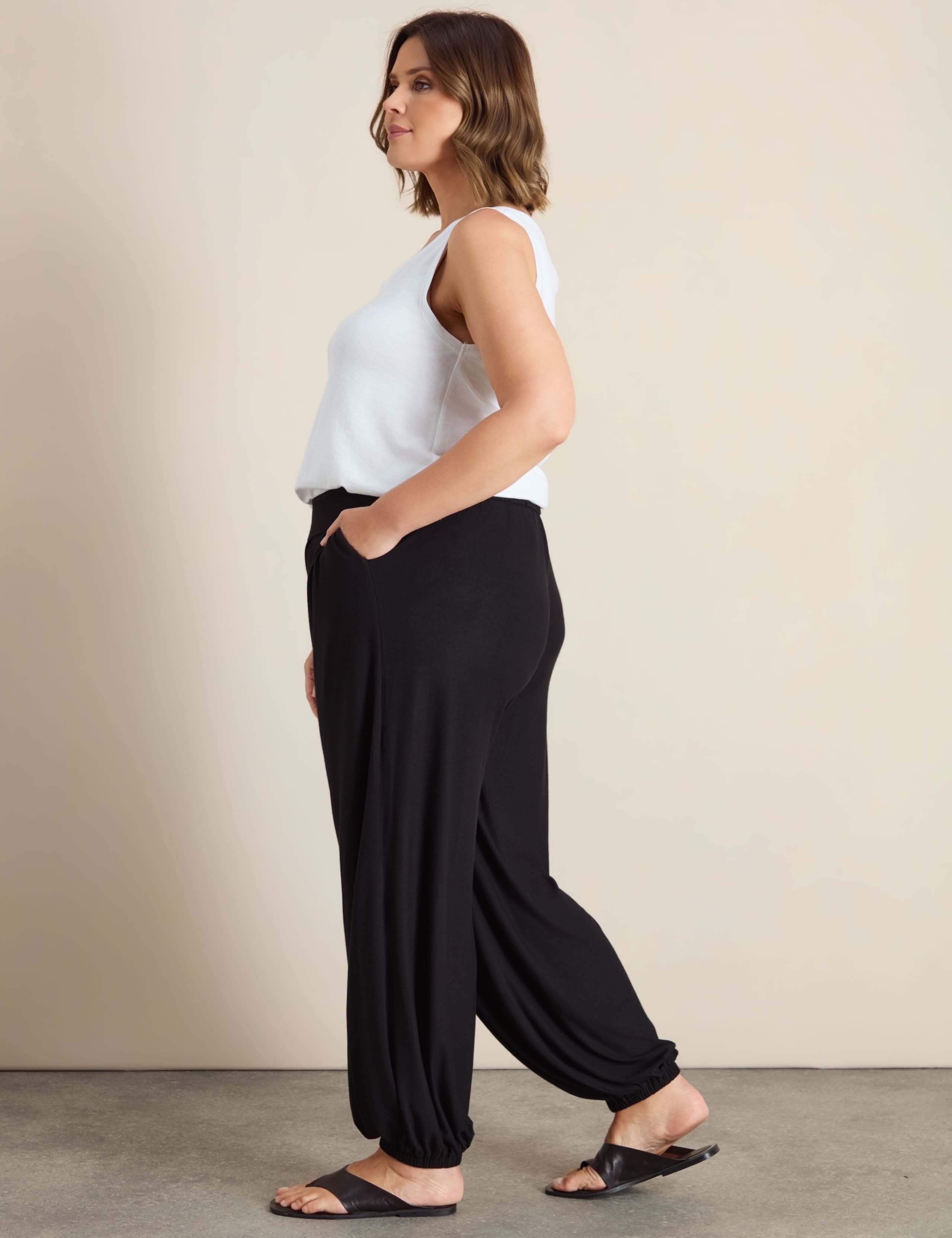 Jersey Balloon Trousers 3 of 6