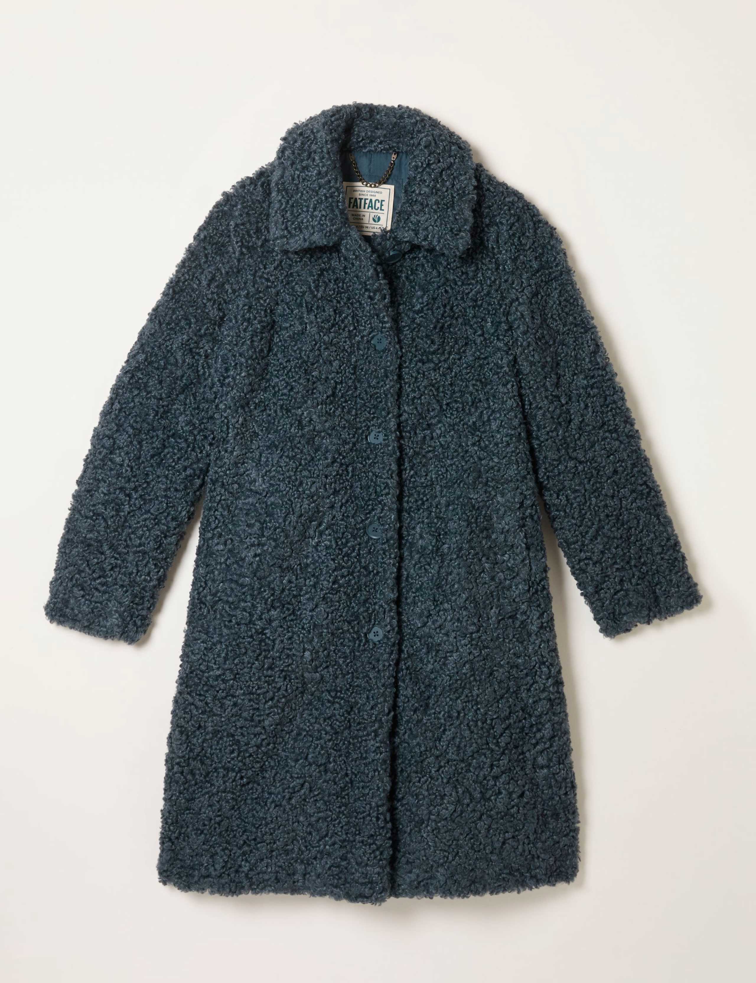 Teddy Longline Coat 2 of 6
